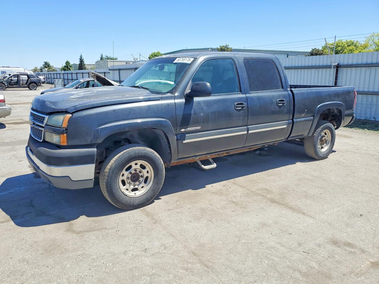 2005 Chevrolet Silverado C2500 Heavy Duty Gray vin: 1GCHC23U35F849256