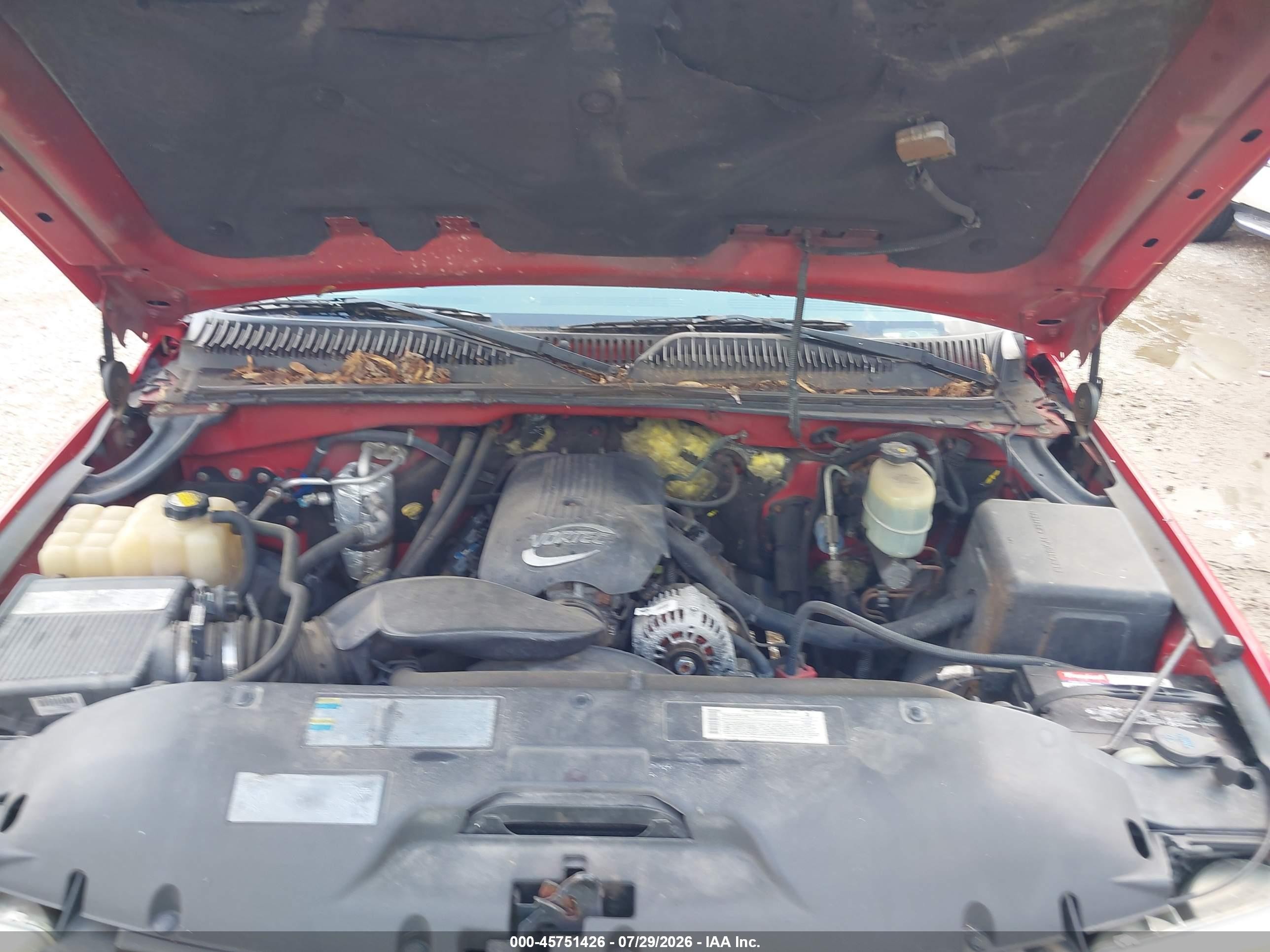 2001 Chevrolet Silverado 2500hd   Red vin: 1GCHC23U41F197354