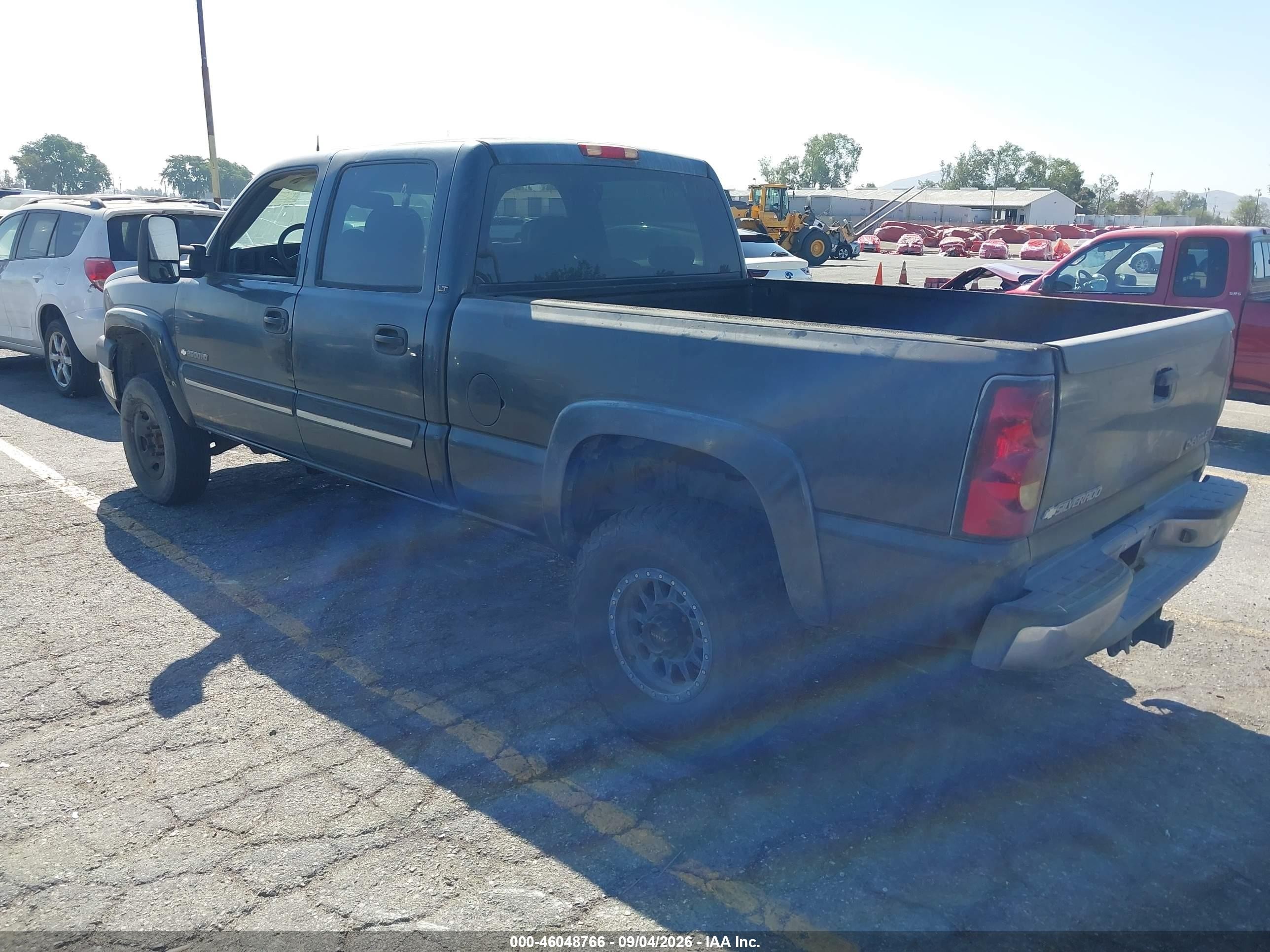 2004 Chevrolet Silverado 2500hd Lt Black vin: 1GCHC23U54F193480