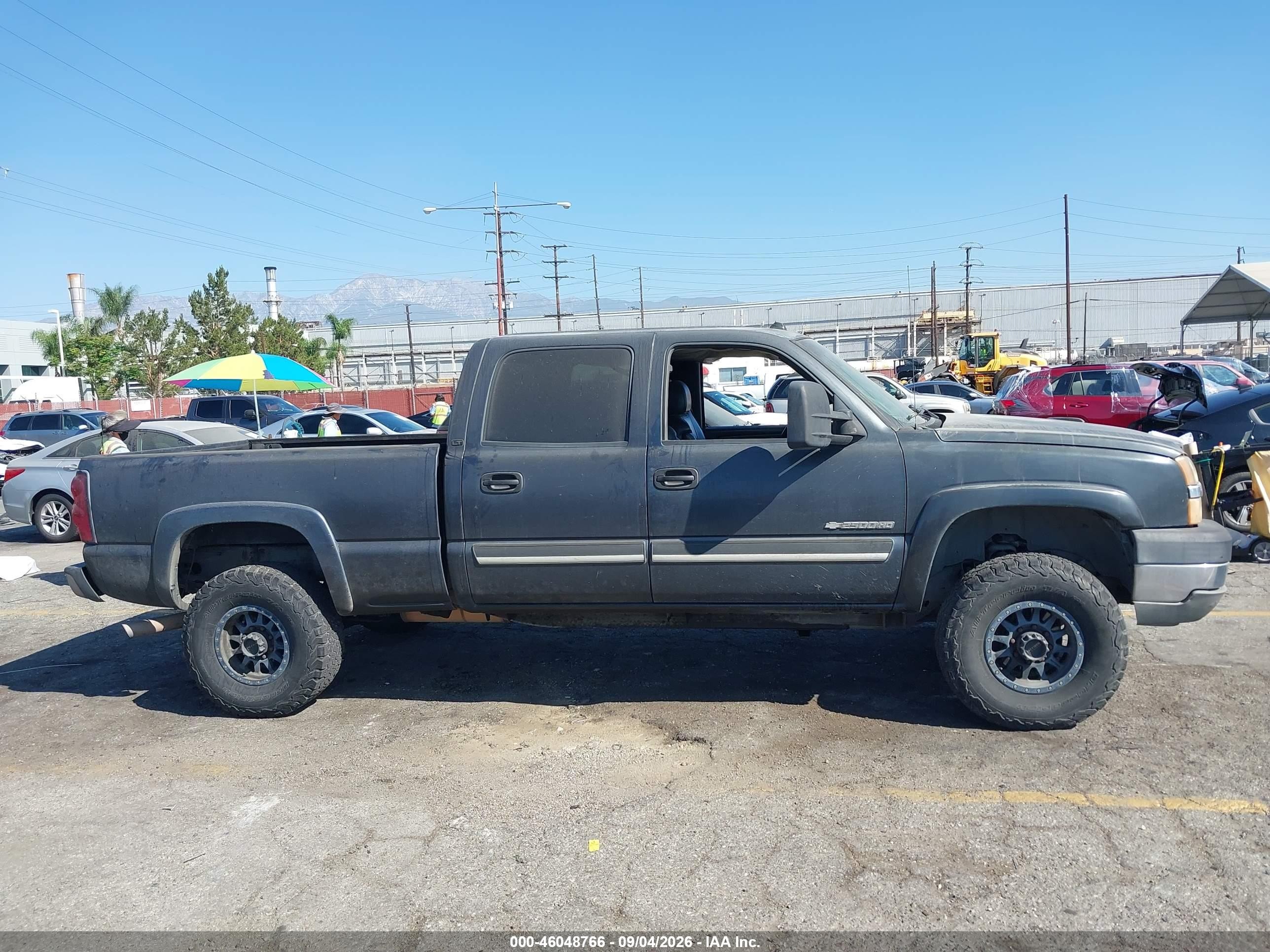 2004 Chevrolet Silverado 2500hd Lt Black vin: 1GCHC23U54F193480