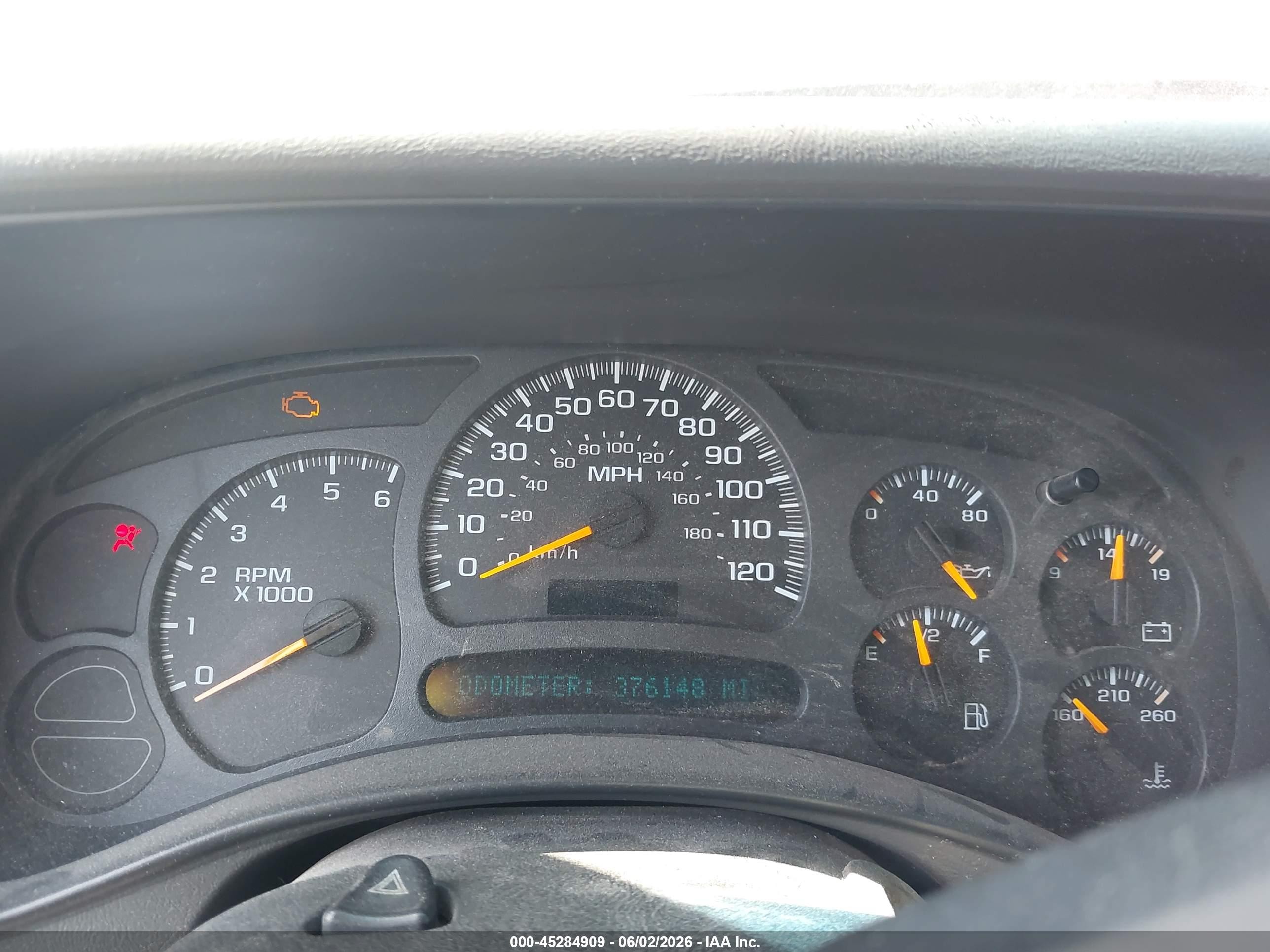 2003 Chevrolet Silverado 2500hd Ls Black vin: 1GCHC23U63F255242