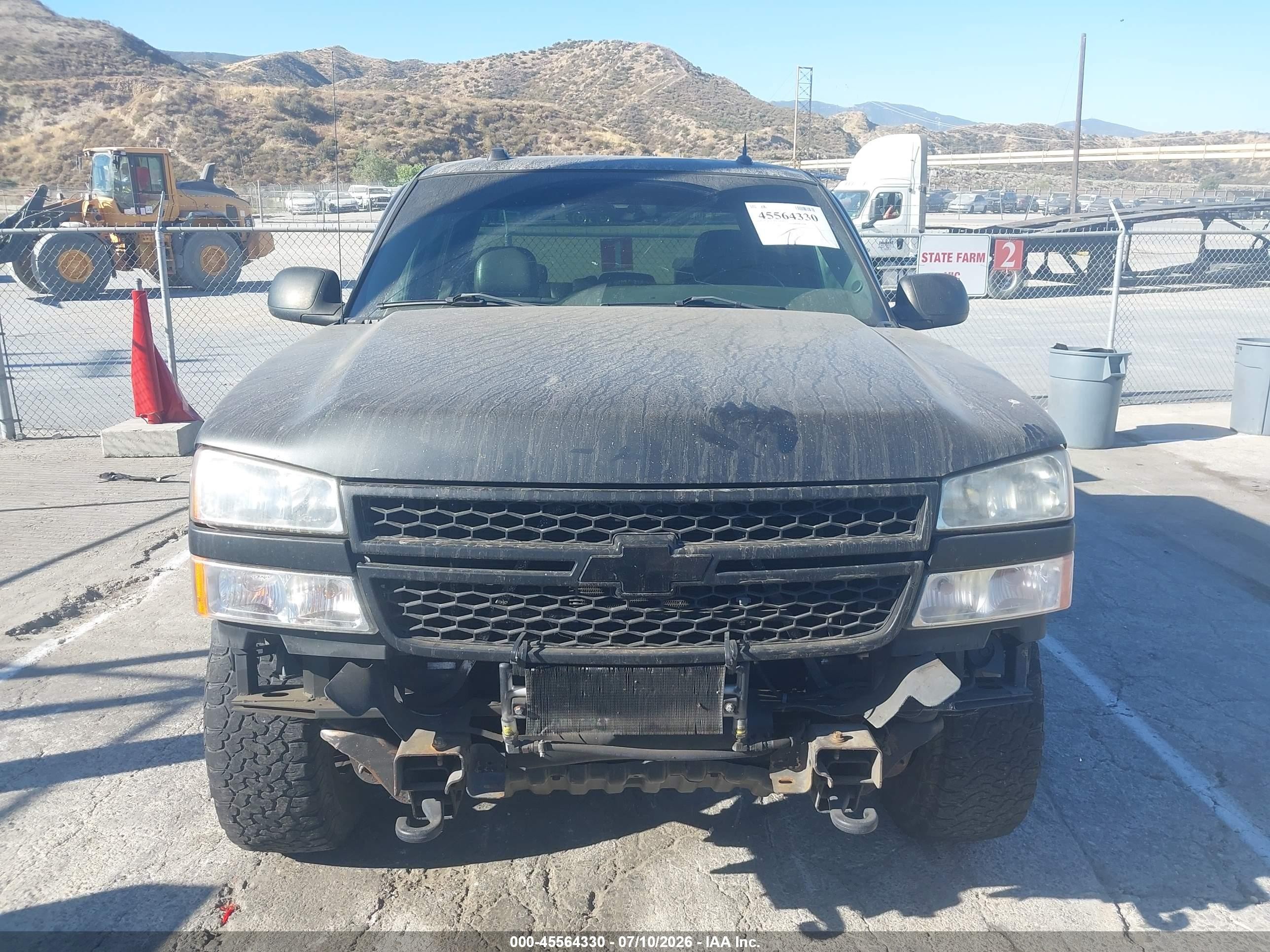 2005 Chevrolet Silverado 2500hd Lt Gray vin: 1GCHC23U65F833438
