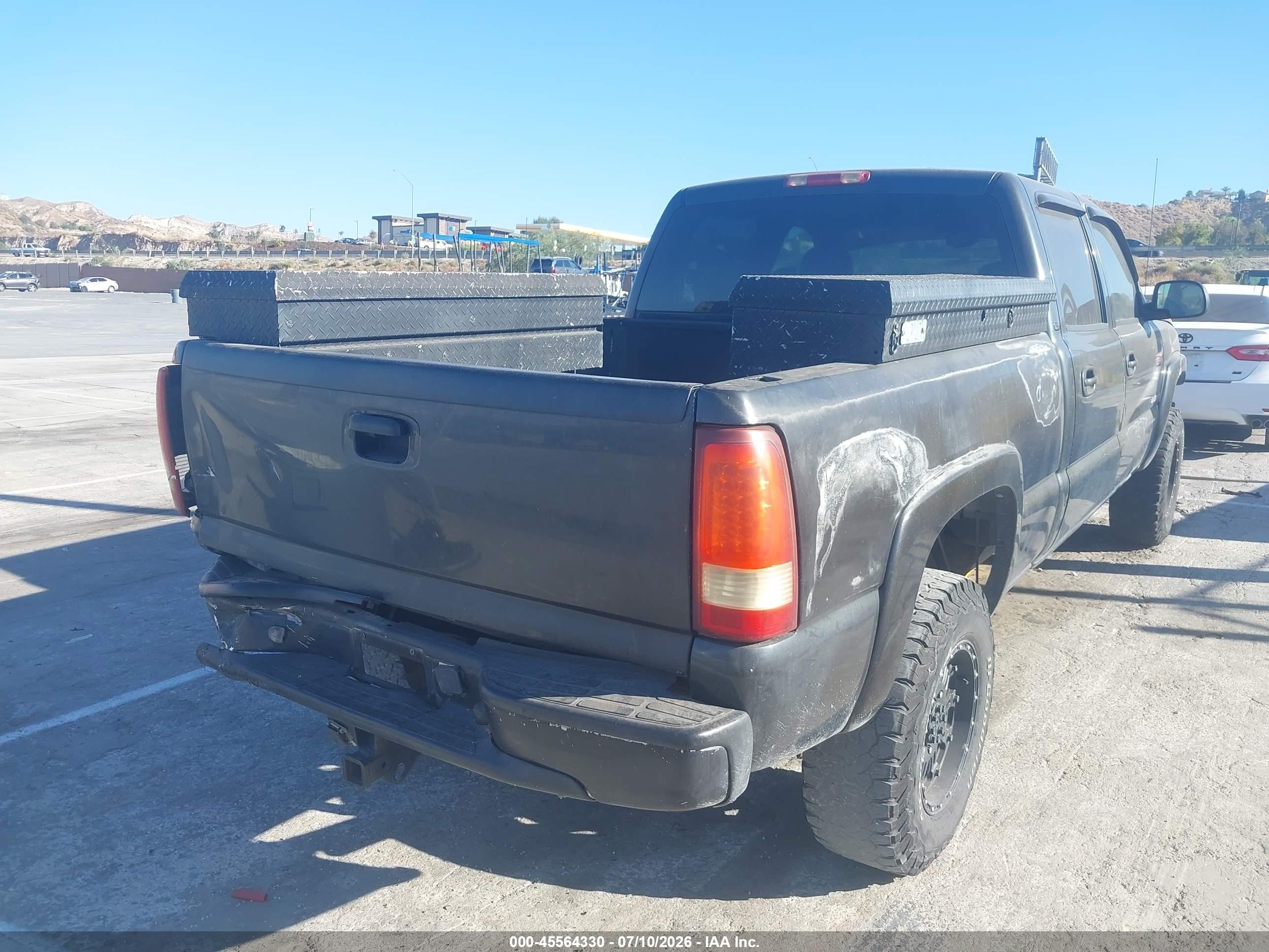 2005 Chevrolet Silverado 2500hd Lt Gray vin: 1GCHC23U65F833438