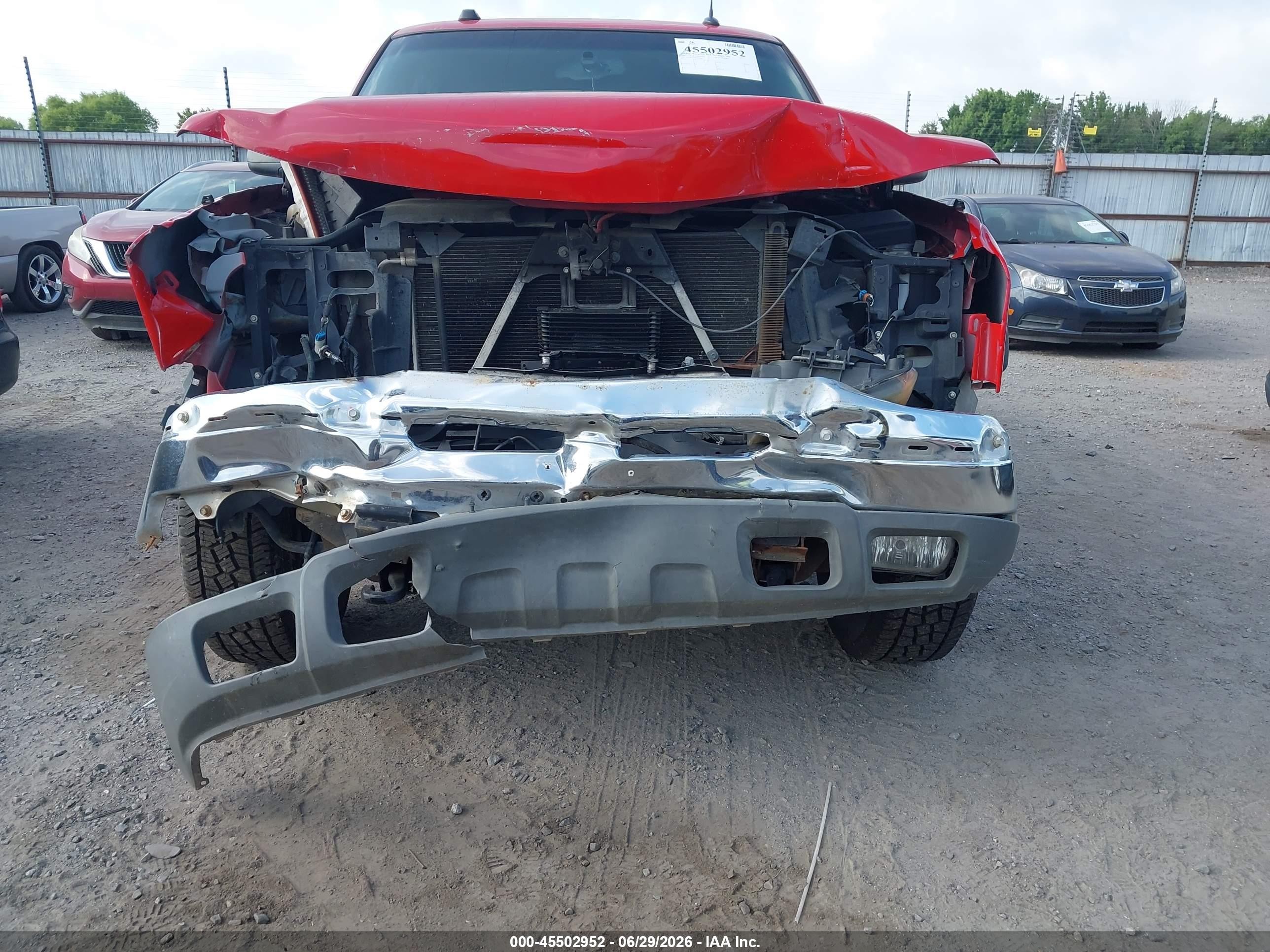 2005 Chevrolet Silverado 2500hd Lt Red vin: 1GCHC23U85F972647