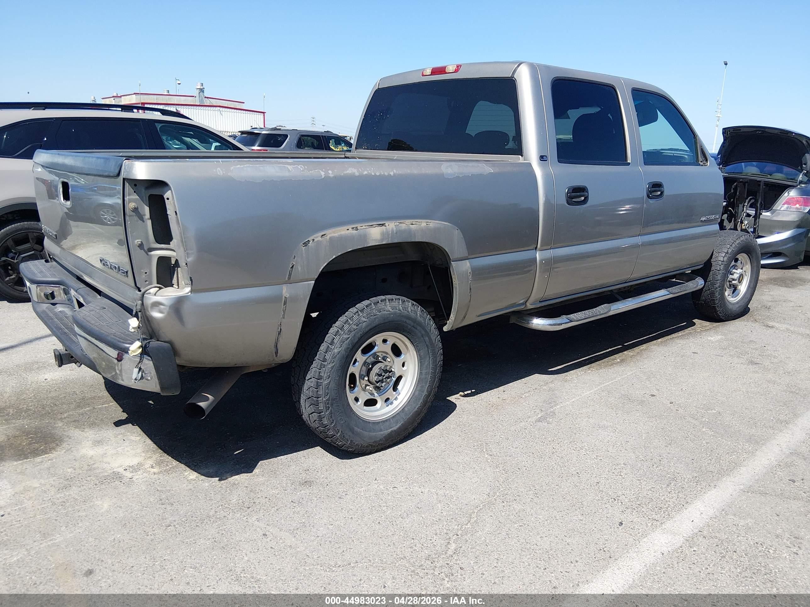 2002 Chevrolet Silverado 2500hd Ls Champagne vin: 1GCHC23UX2F238006