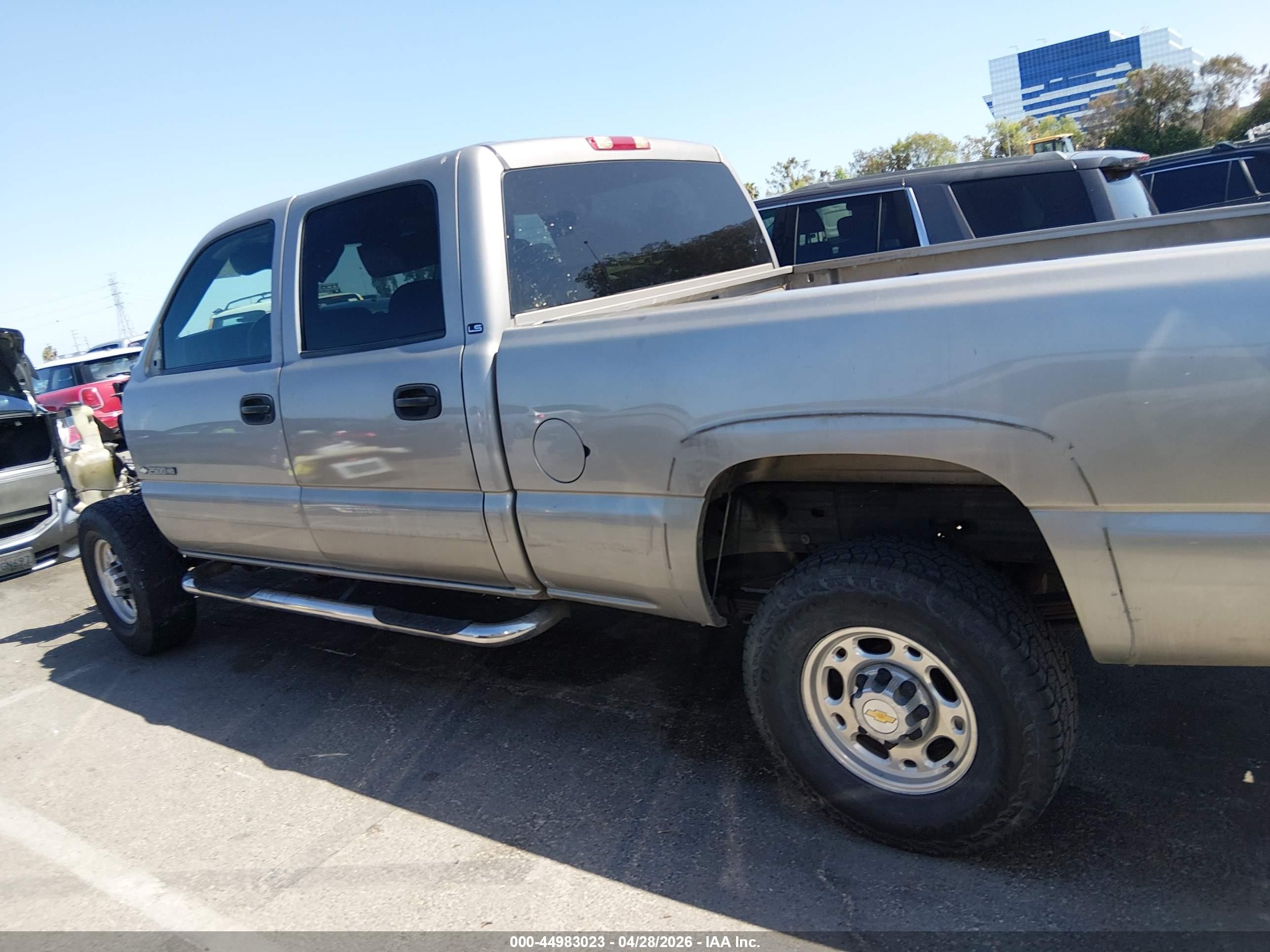 2002 Chevrolet Silverado 2500hd Ls Champagne vin: 1GCHC23UX2F238006