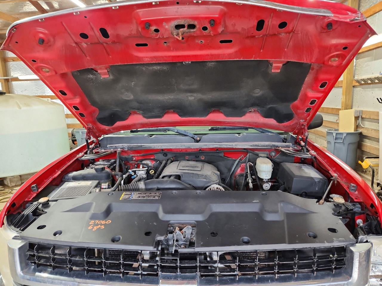 2007 Chevrolet Silverado C2500 Heavy Duty Red vin: 1GCHC24K37E577104