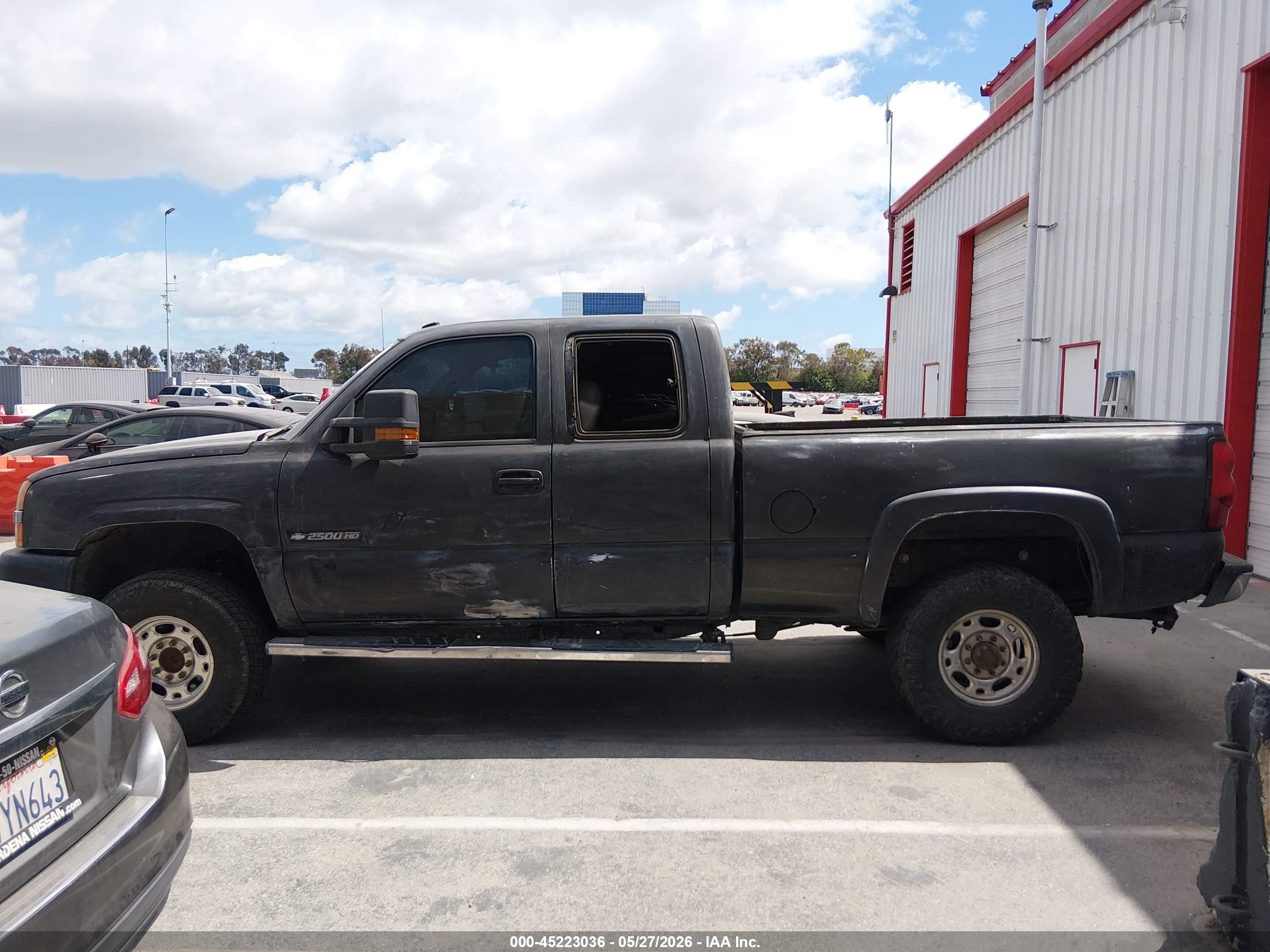2003 Chevrolet Silverado 2500hd Lt Black vin: 1GCHC29113E297904