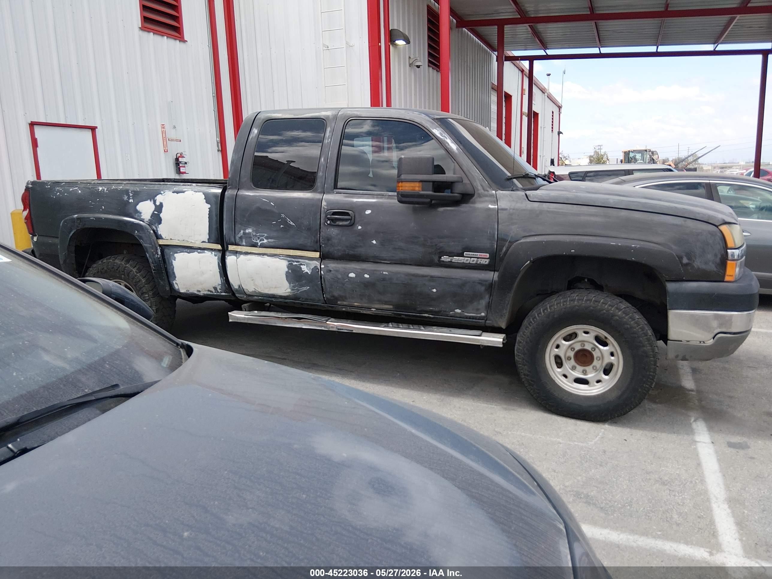 2003 Chevrolet Silverado 2500hd Lt Black vin: 1GCHC29113E297904