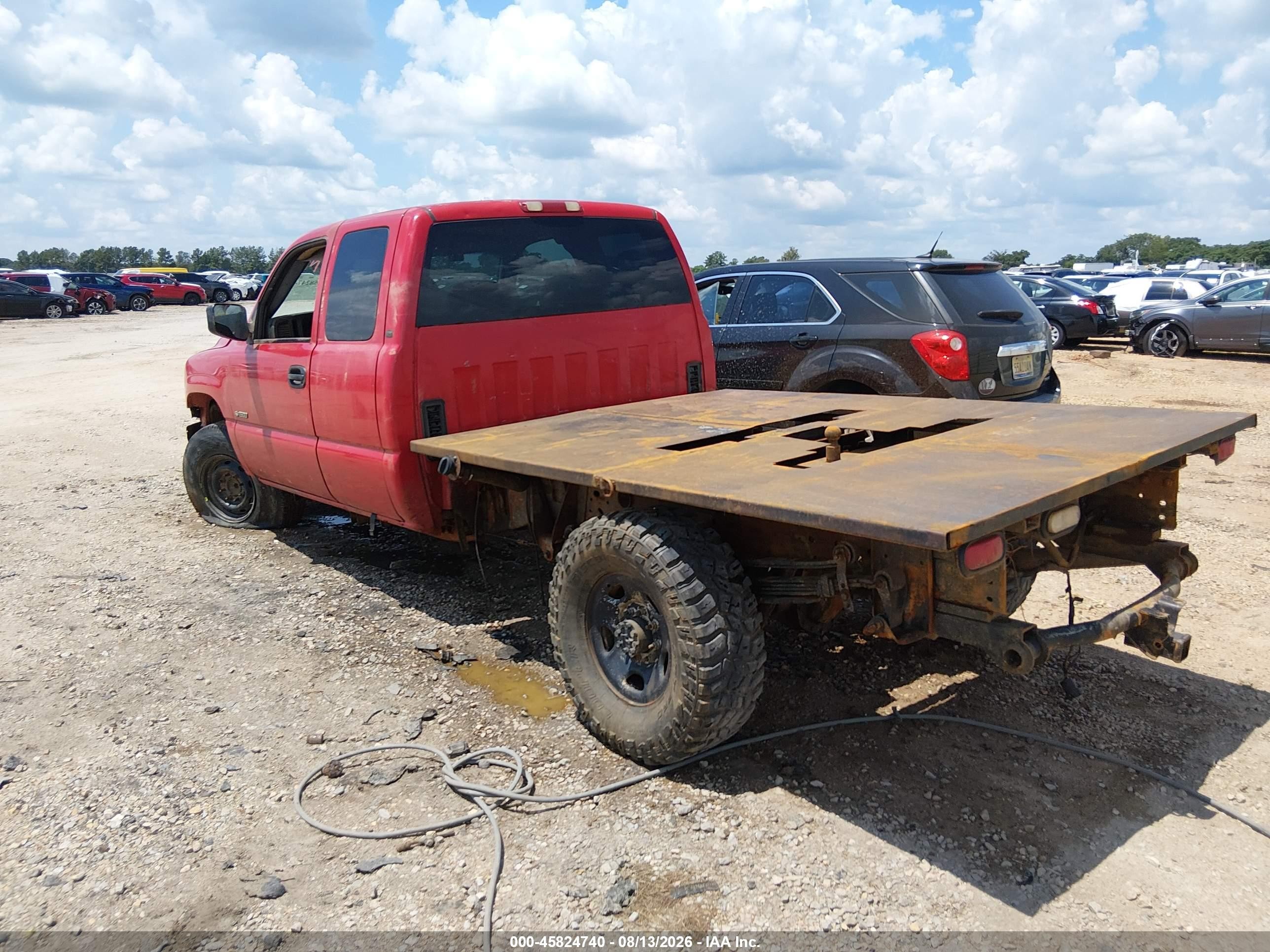 2002 Chevrolet Silverado 2500hd   Red vin: 1GCHC29122E169525