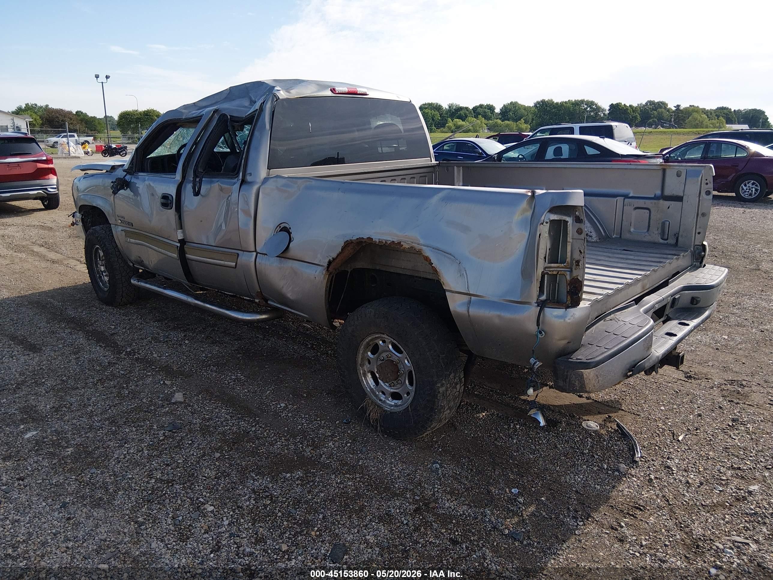 2003 Chevrolet Silverado 2500hd Ls Beige vin: 1GCHC29133E173133