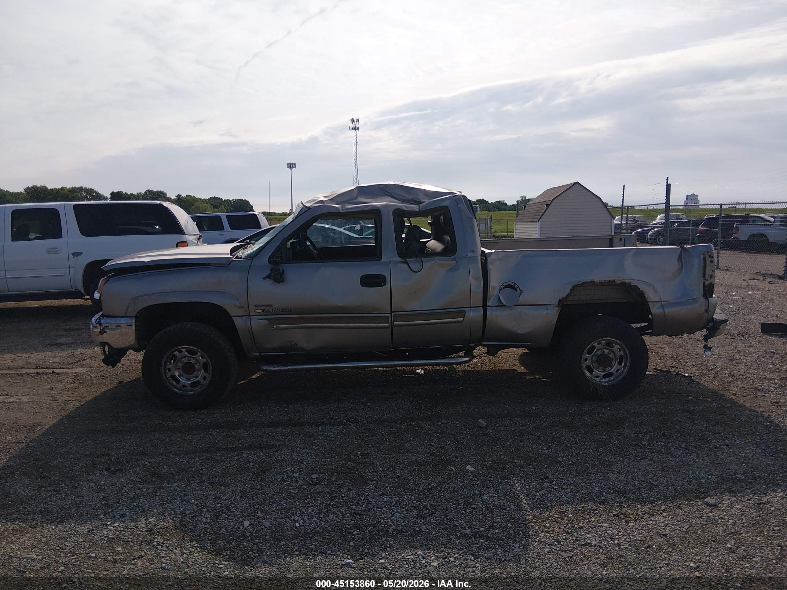 2003 Chevrolet Silverado 2500hd Ls Beige vin: 1GCHC29133E173133