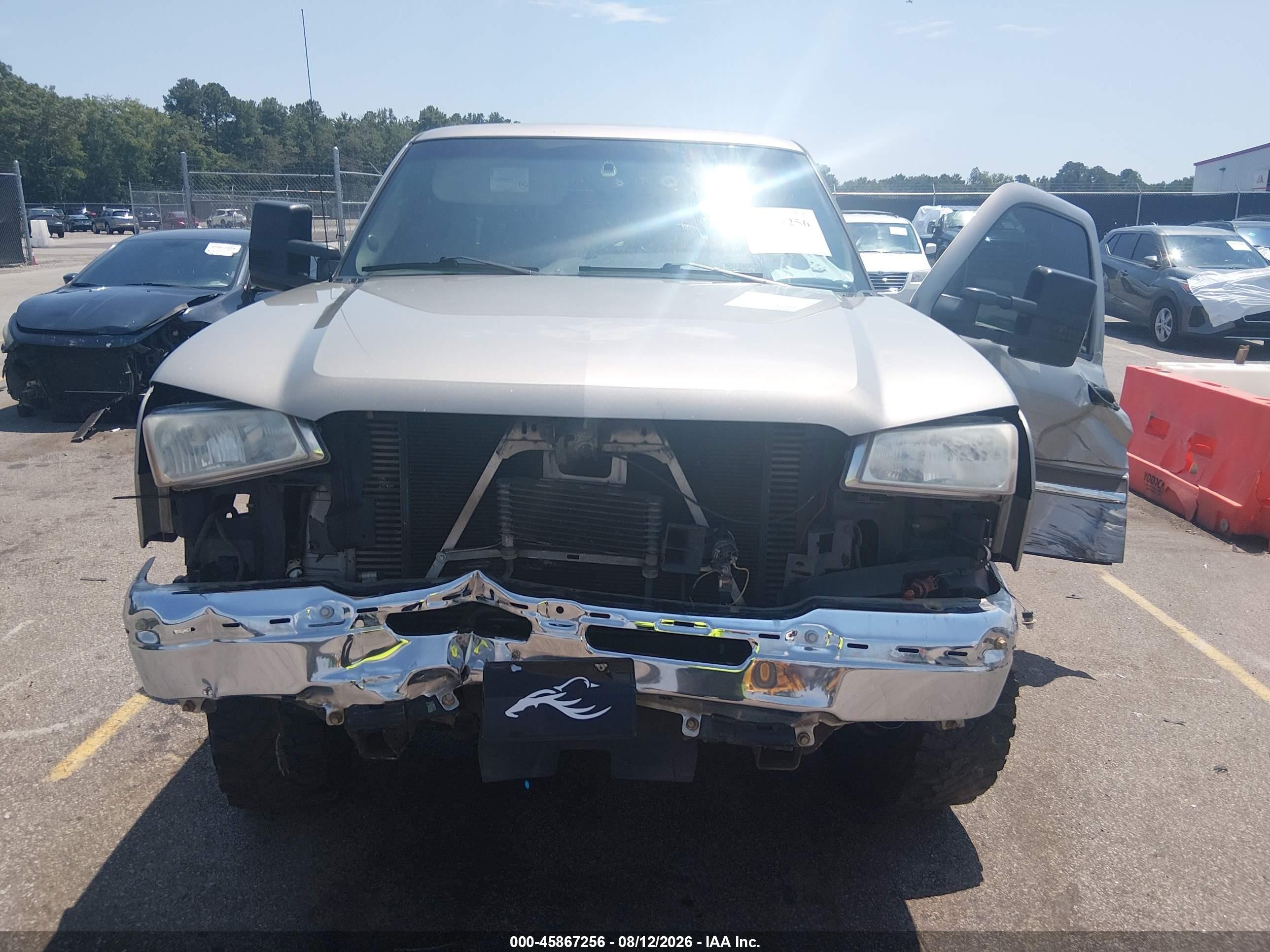2003 Chevrolet Silverado 2500hd Ls Gray vin: 1GCHC29183E103434