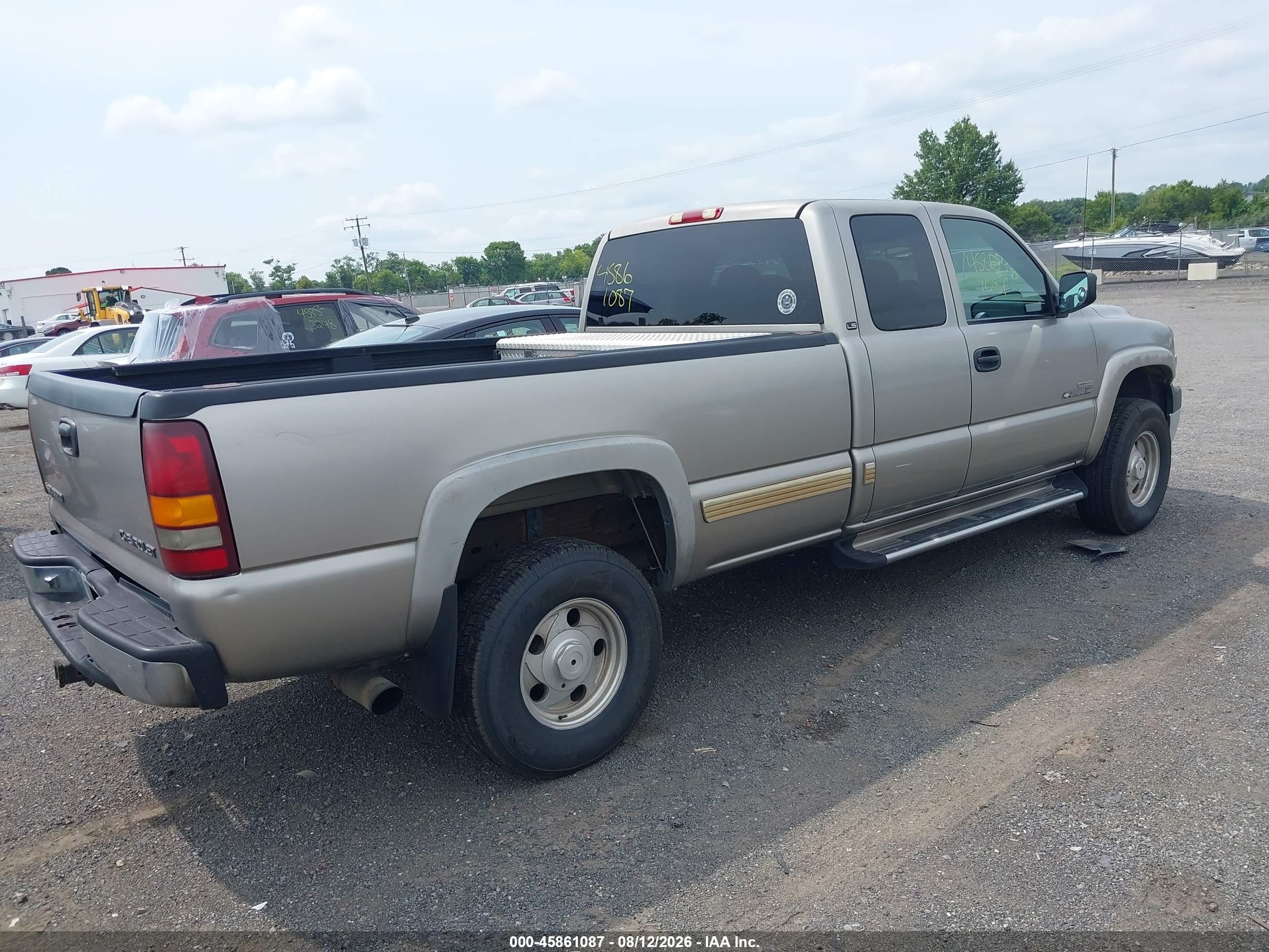 2001 Chevrolet Silverado 2500hd Ls Silver vin: 1GCHC29191E300772