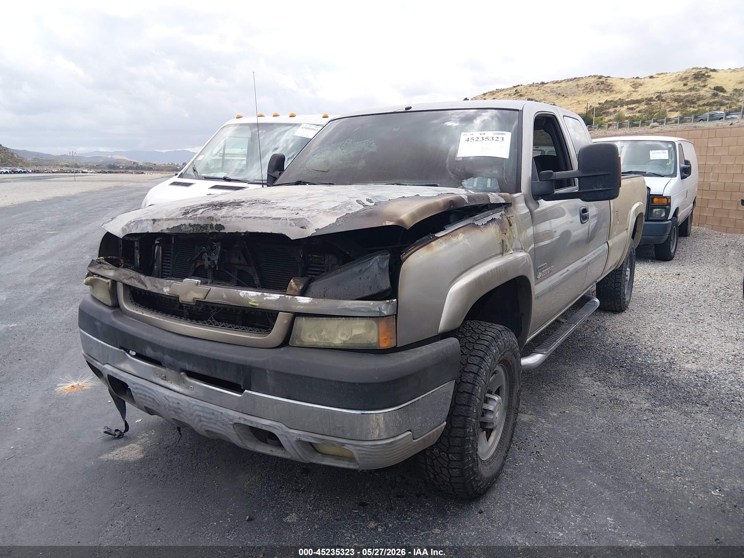 2003 Chevrolet Silverado 2500hd Ls Tan vin: 1GCHC291X3E311699