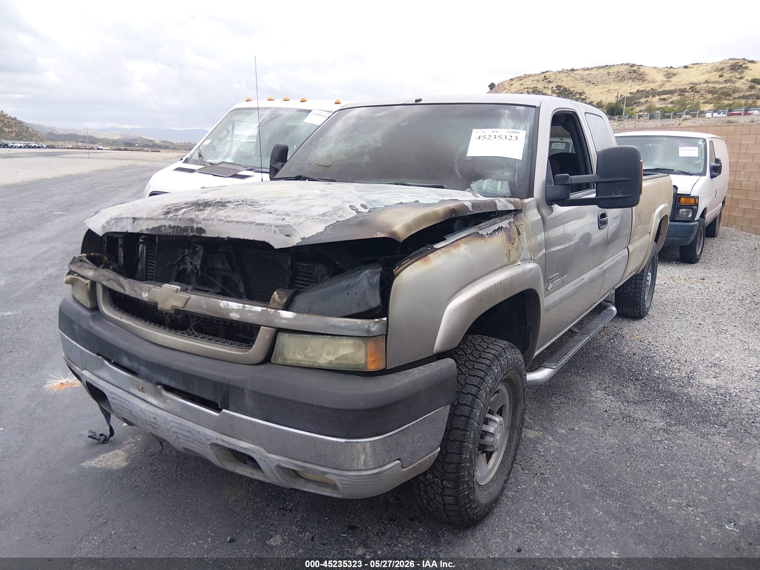 2003 Chevrolet Silverado 2500hd Ls Tan vin: 1GCHC291X3E311699