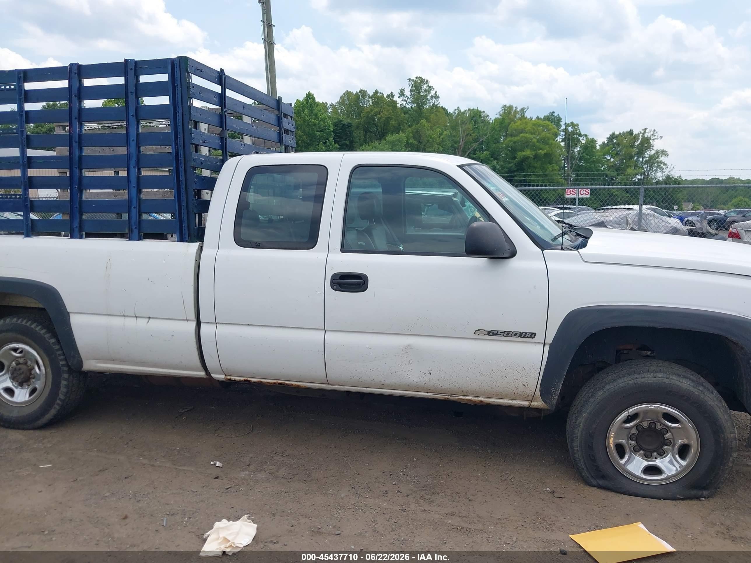 2007 Chevrolet Silverado 2500hd Classic Work Truck Белый vin: 1GCHC29U07E118526