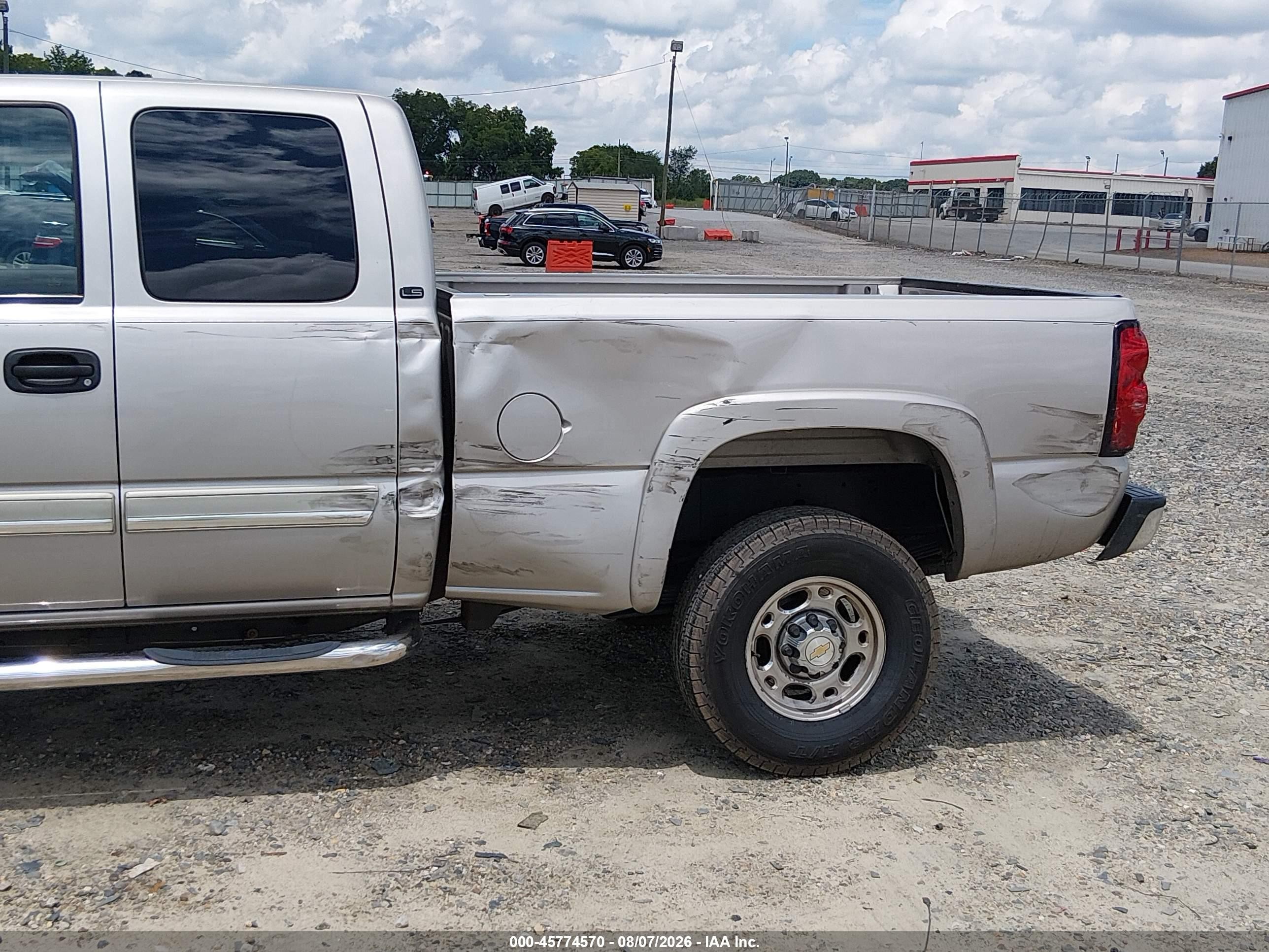 2005 Chevrolet Silverado 2500hd Ls Желто-коричневый vin: 1GCHC29U15E119603