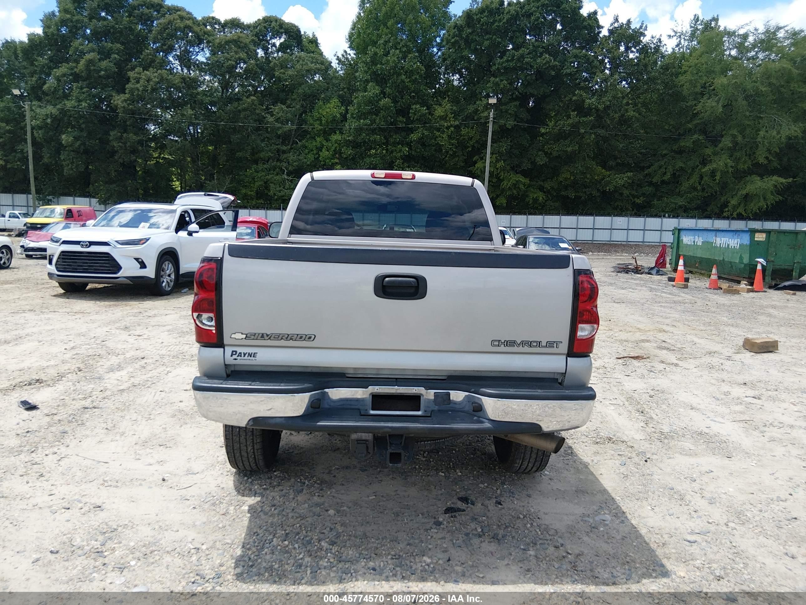 2005 Chevrolet Silverado 2500hd Ls Желто-коричневый vin: 1GCHC29U15E119603