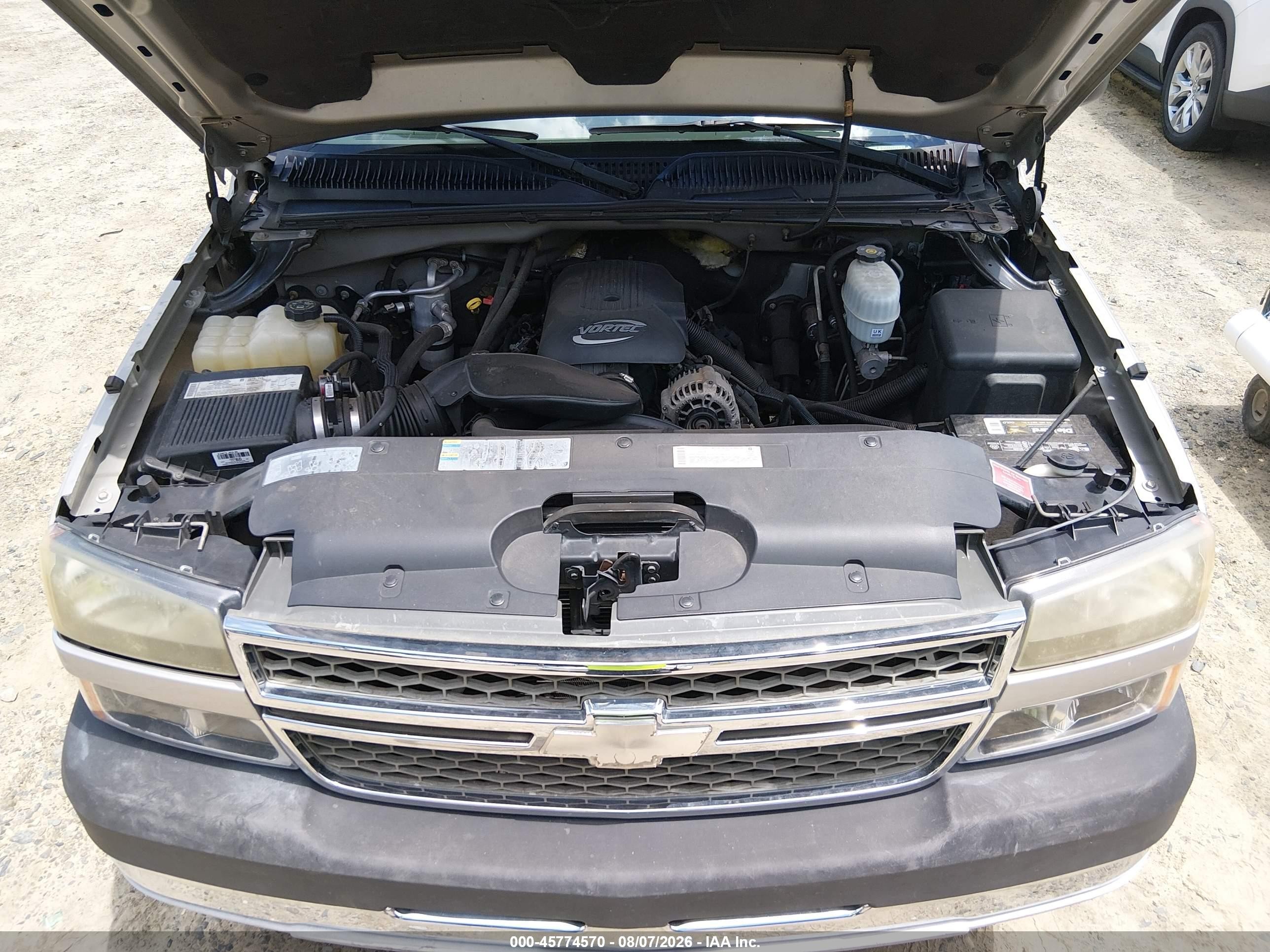 2005 Chevrolet Silverado 2500hd Ls Желто-коричневый vin: 1GCHC29U15E119603