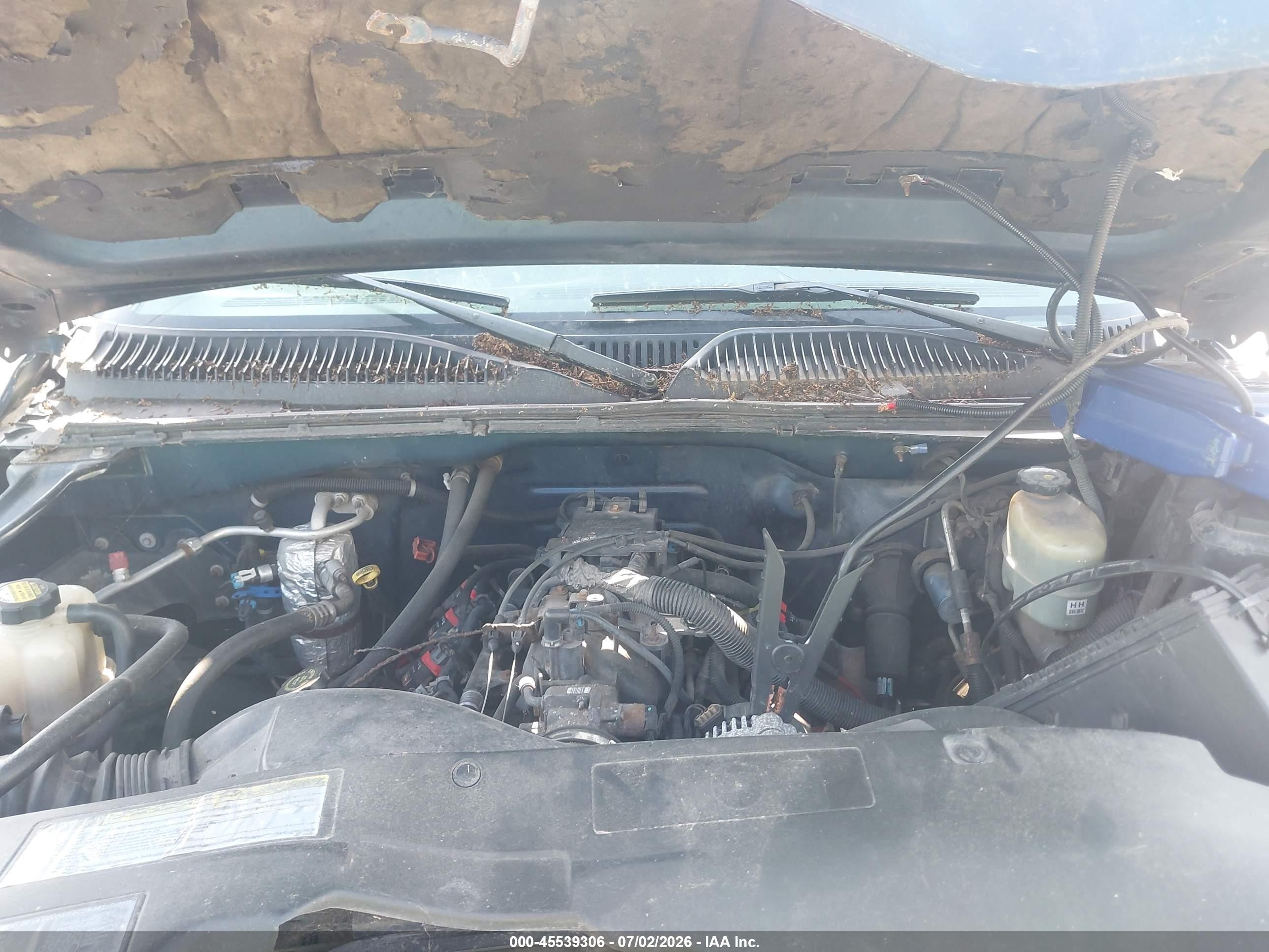 2001 Chevrolet Silverado 2500hd Ls Синий vin: 1GCHC29U21E280147
