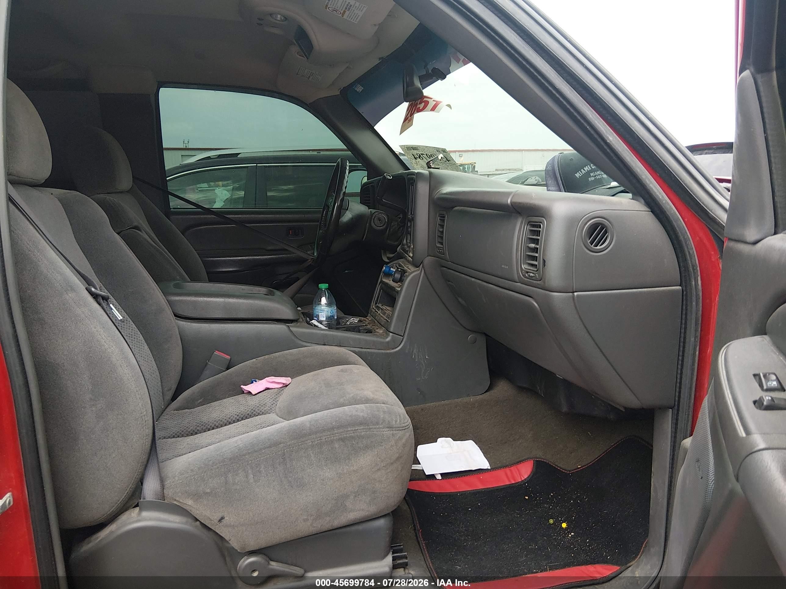 2007 Chevrolet Silverado 2500hd Classic Lt2 Red vin: 1GCHC29U37E179949