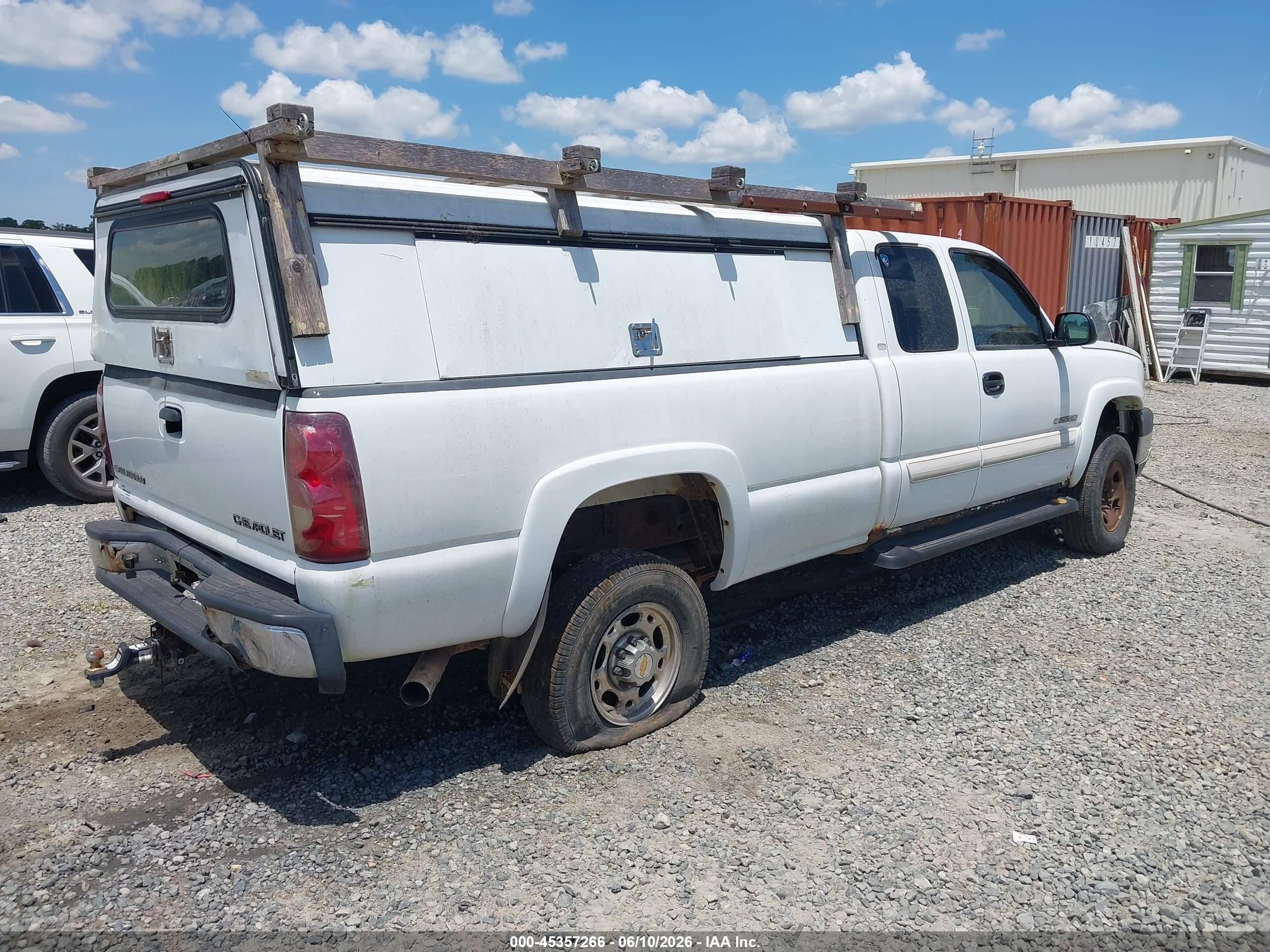 2003 Chevrolet Silverado 2500hd Ls Белый vin: 1GCHC29U93E343196