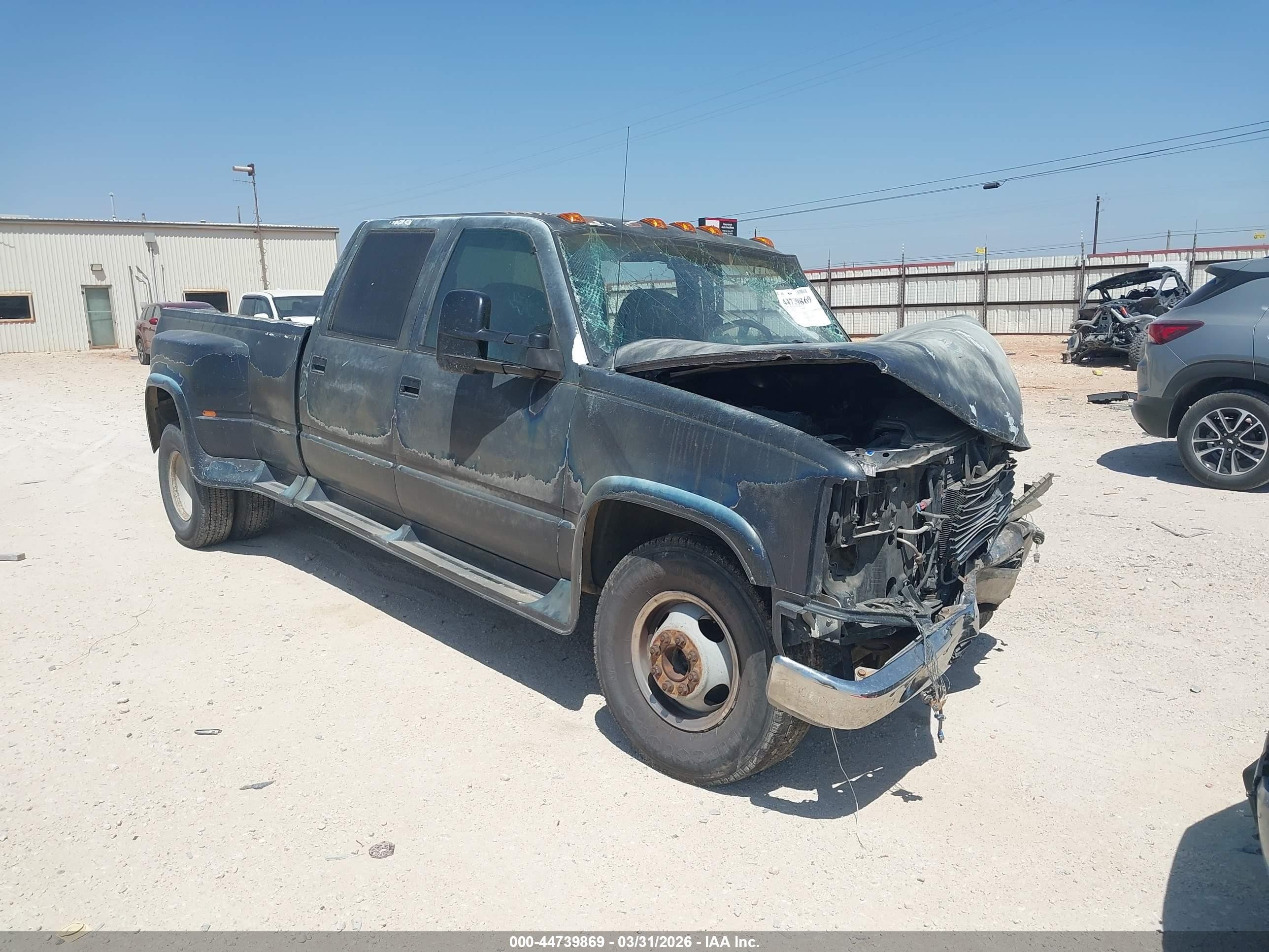 1994 Chevrolet Gmt-400 C3500 Черный vin: 1GCHC33F6RJ395255