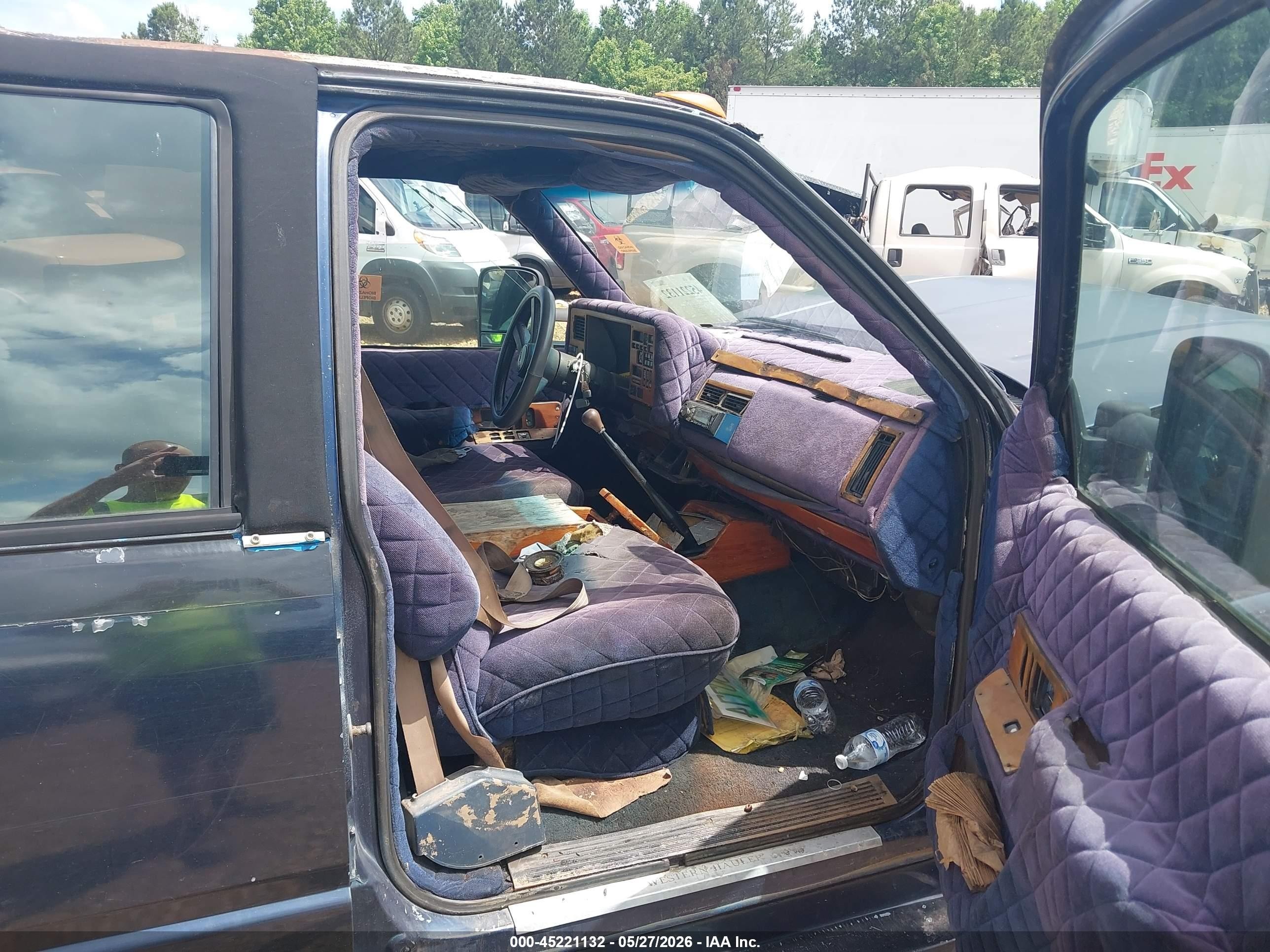 1993 Chevrolet Gmt-400 C3500 Синий vin: 1GCHC33N6PJ416478
