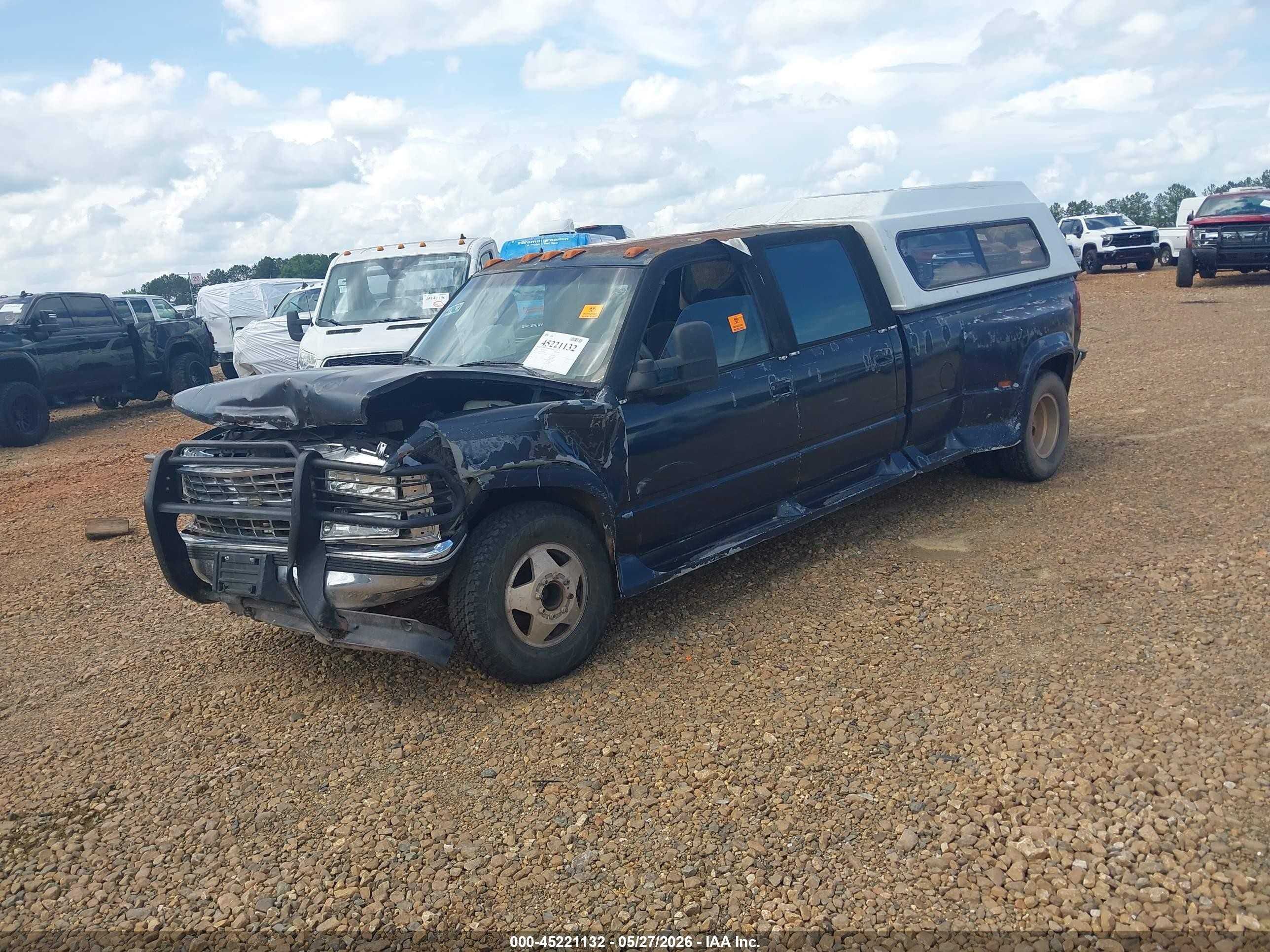 1993 Chevrolet Gmt-400 C3500 Синий vin: 1GCHC33N6PJ416478