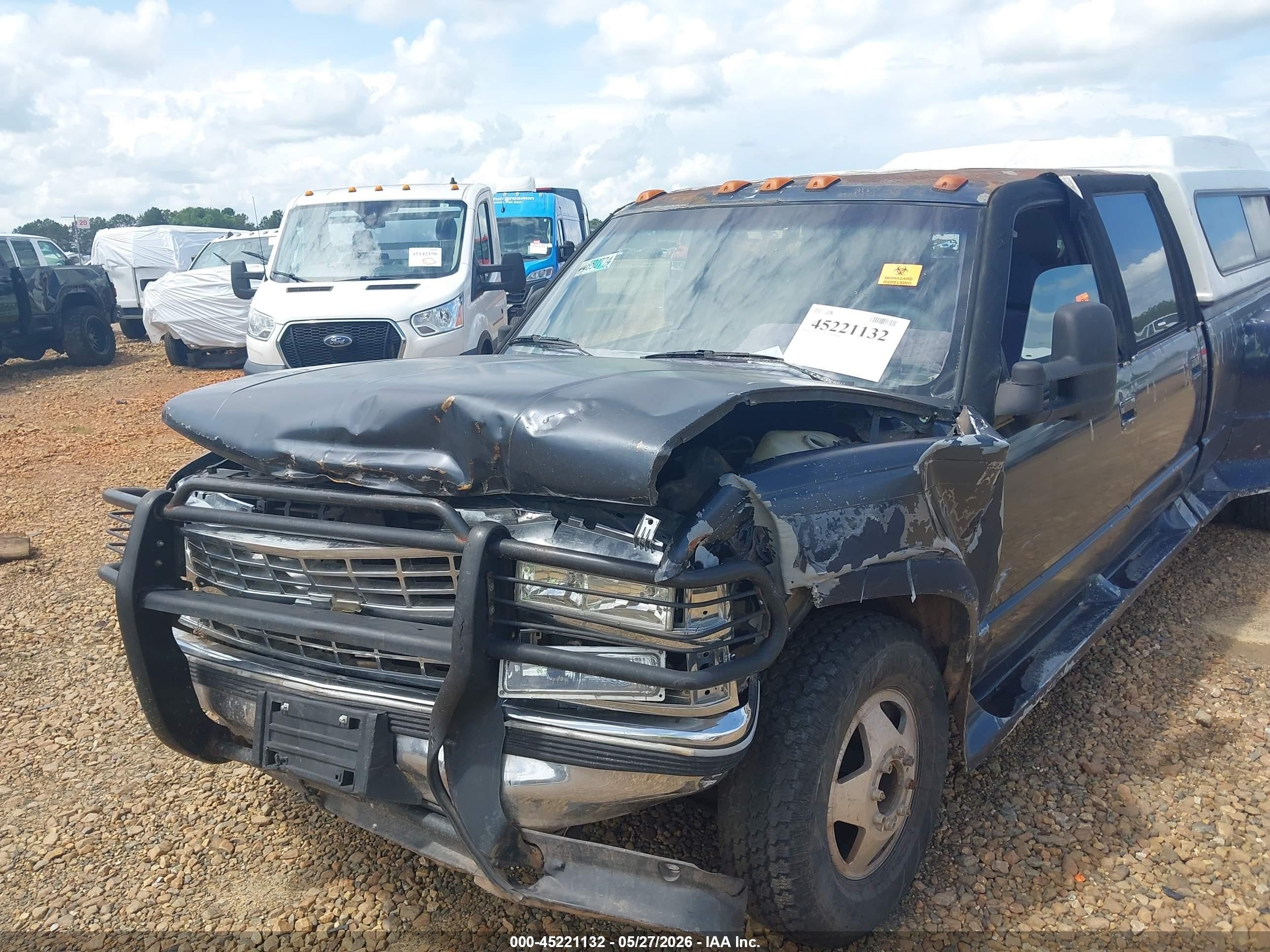 1993 Chevrolet Gmt-400 C3500 Синий vin: 1GCHC33N6PJ416478