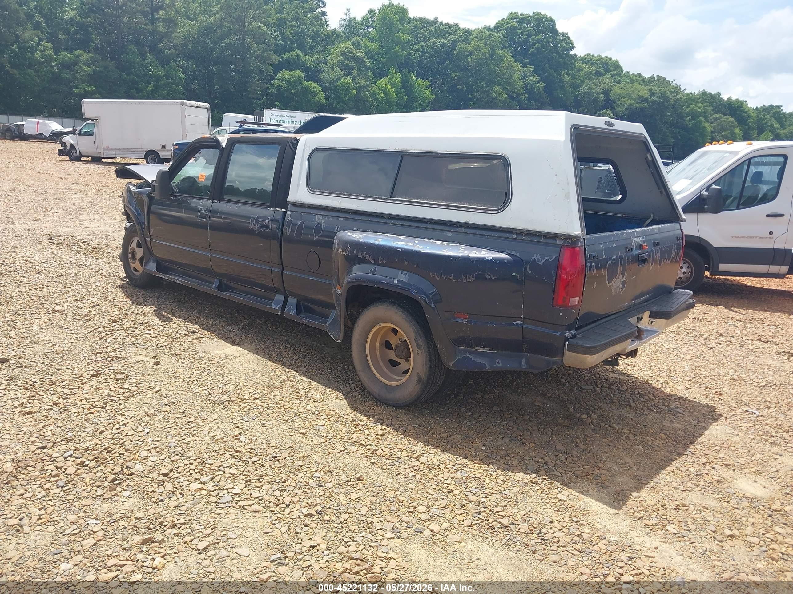 1993 Chevrolet Gmt-400 C3500 Синий vin: 1GCHC33N6PJ416478