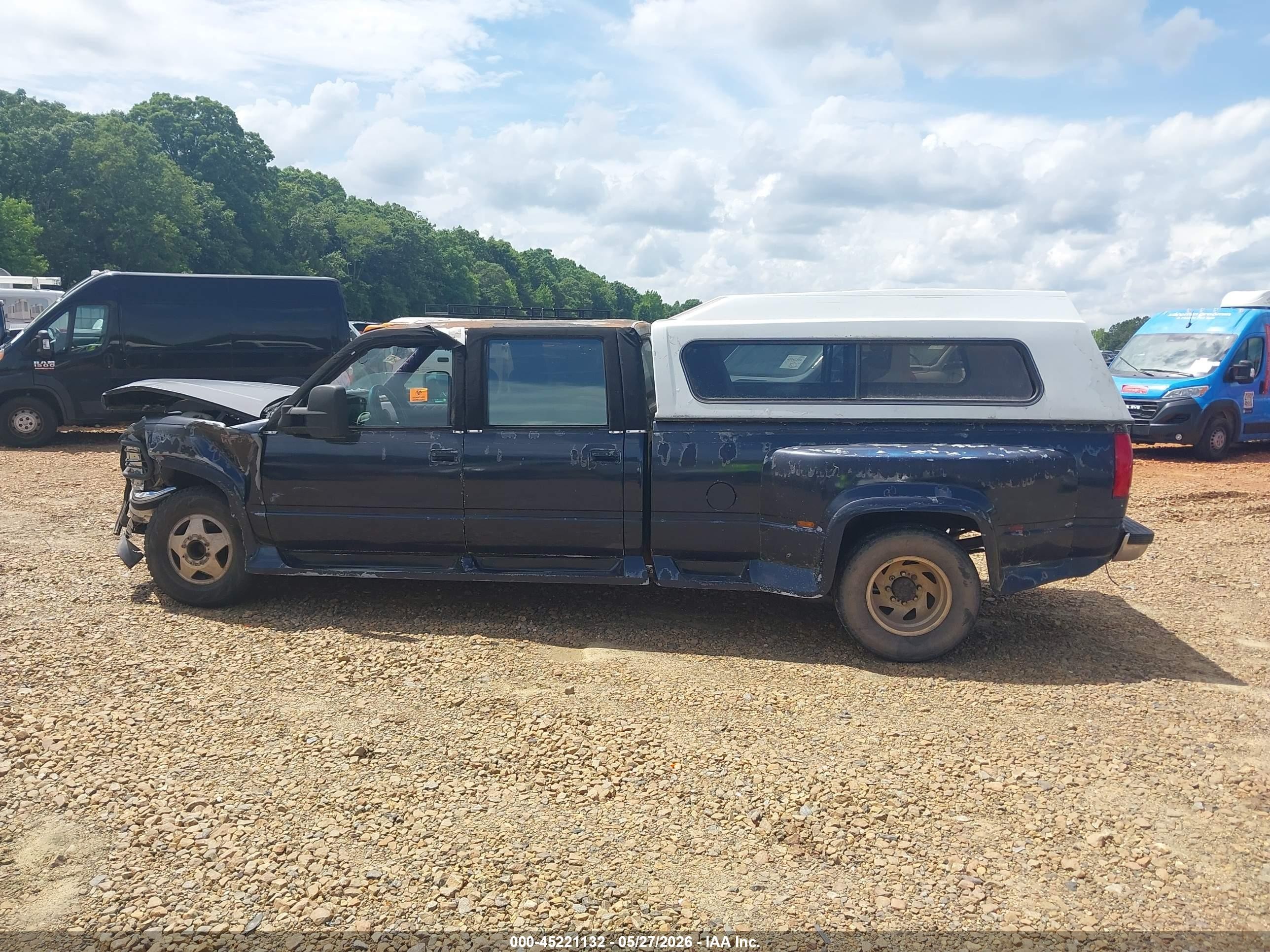 1993 Chevrolet Gmt-400 C3500 Синий vin: 1GCHC33N6PJ416478
