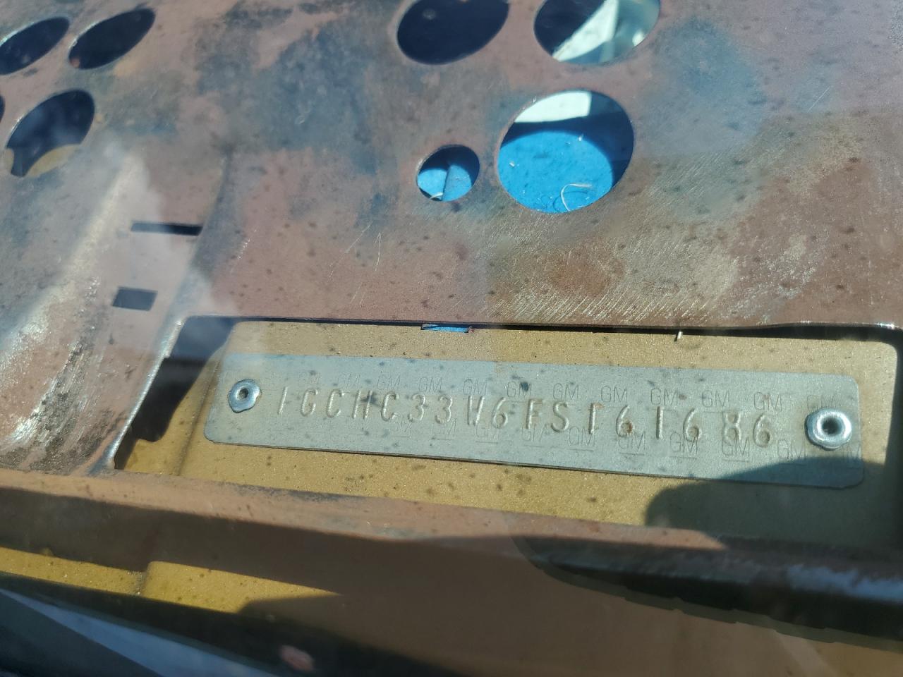 1985 Chevrolet C30 Золотой vin: 1GCHC33W6FS161686