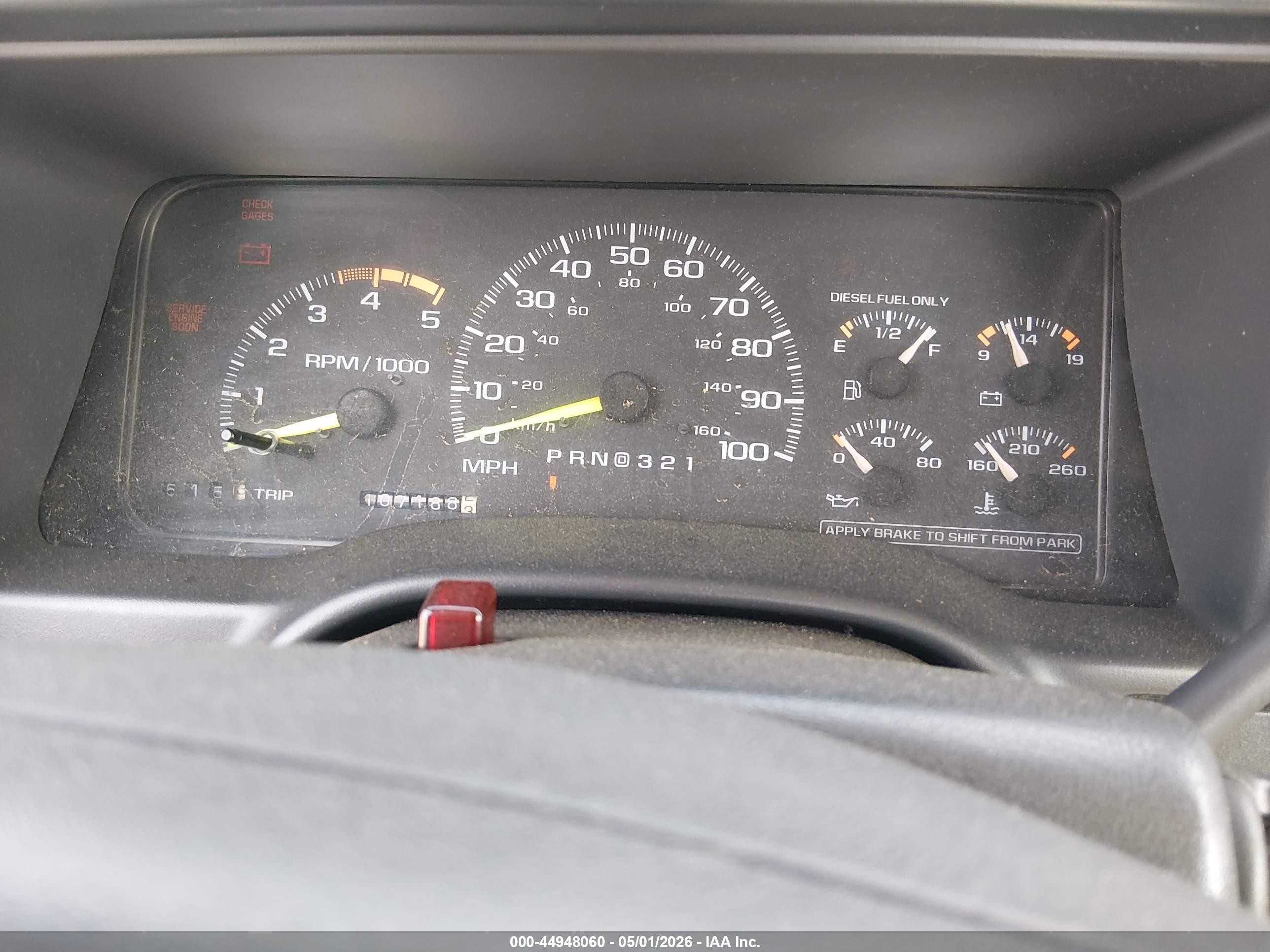 1995 Chevrolet Gmt-400 C3500 Green vin: 1GCHC34F4SE158230