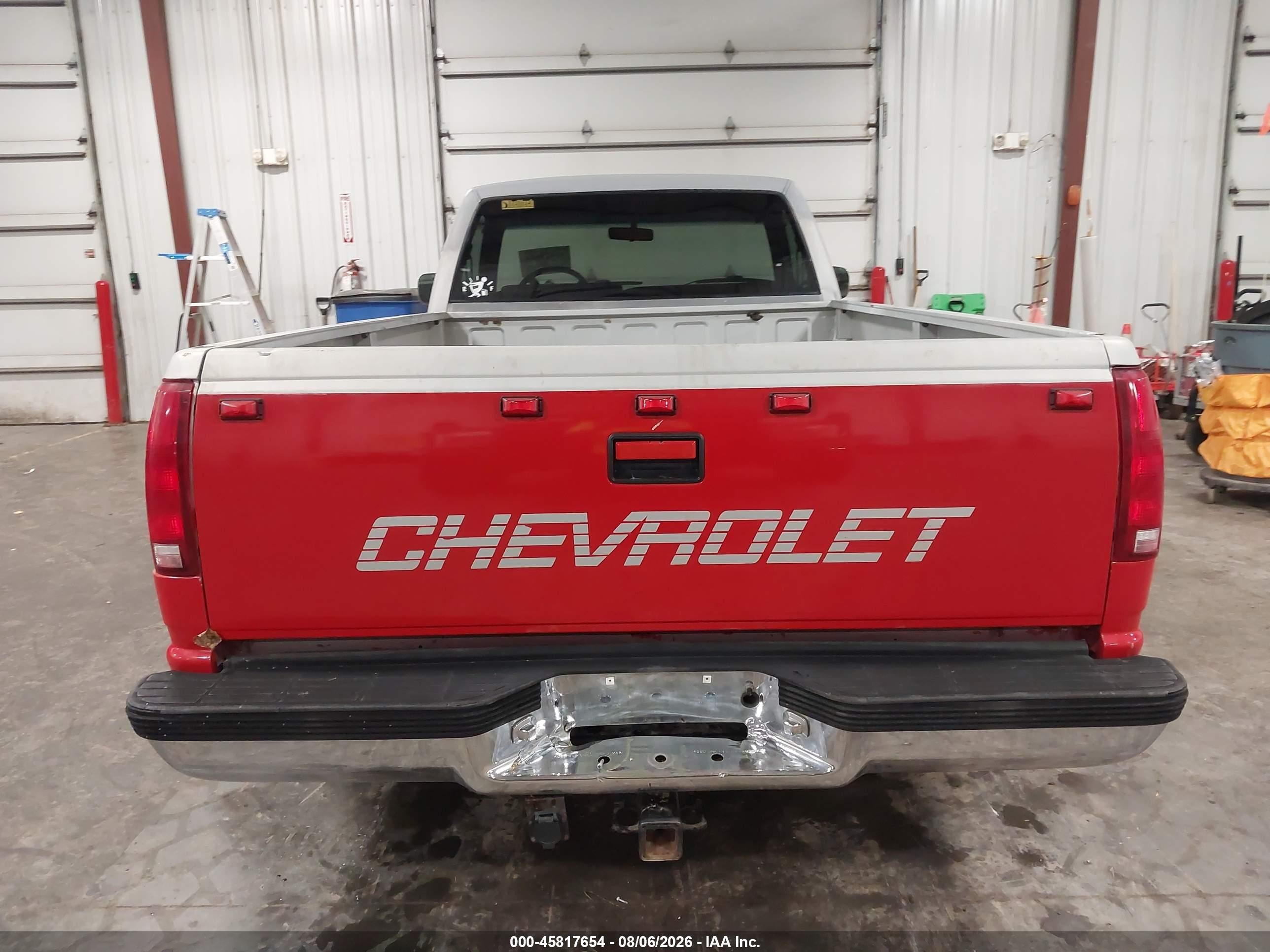 1988 Chevrolet Gmt-400 C3500 Red vin: 1GCHC34N4JE136685