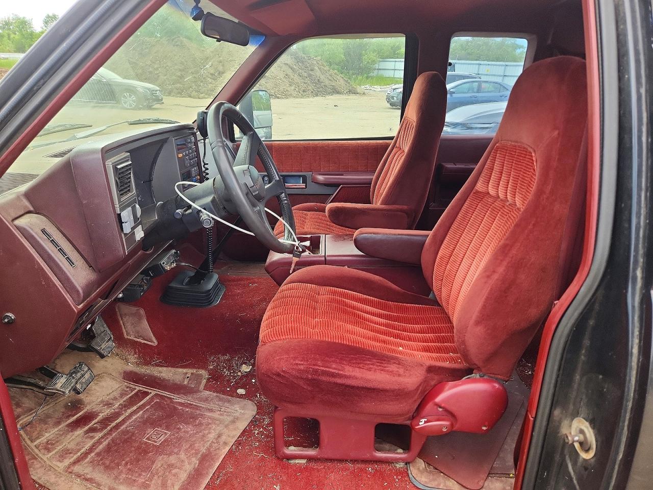 1993 Chevrolet Gmt-400 C3500 Black vin: 1GCHC39N1PE192276