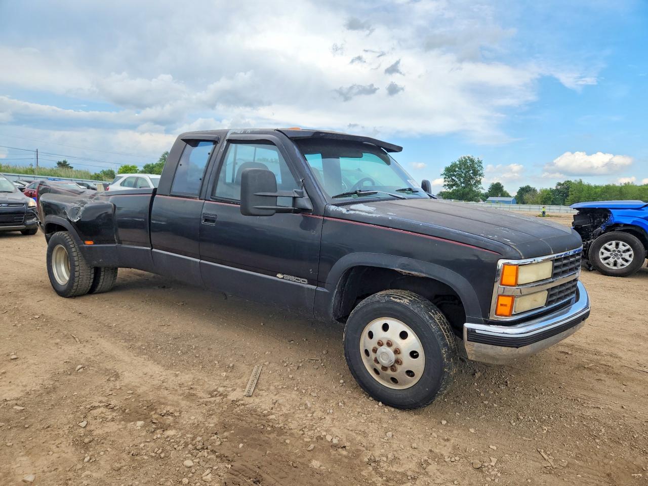 1993 Chevrolet Gmt-400 C3500 Black vin: 1GCHC39N1PE192276