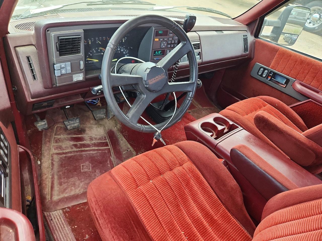 1993 Chevrolet Gmt-400 C3500 Black vin: 1GCHC39N1PE192276