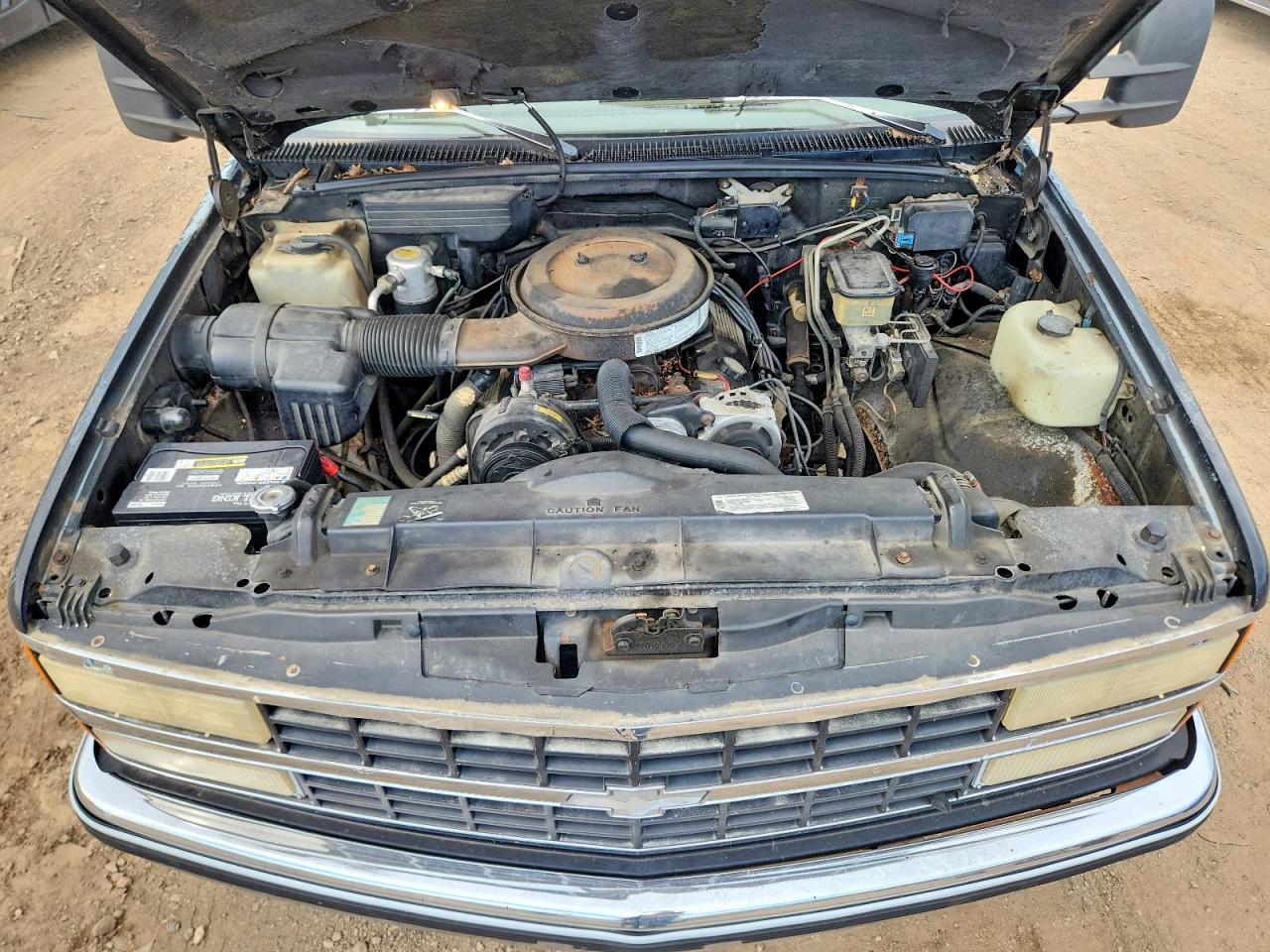 1993 Chevrolet Gmt-400 C3500 Black vin: 1GCHC39N1PE192276