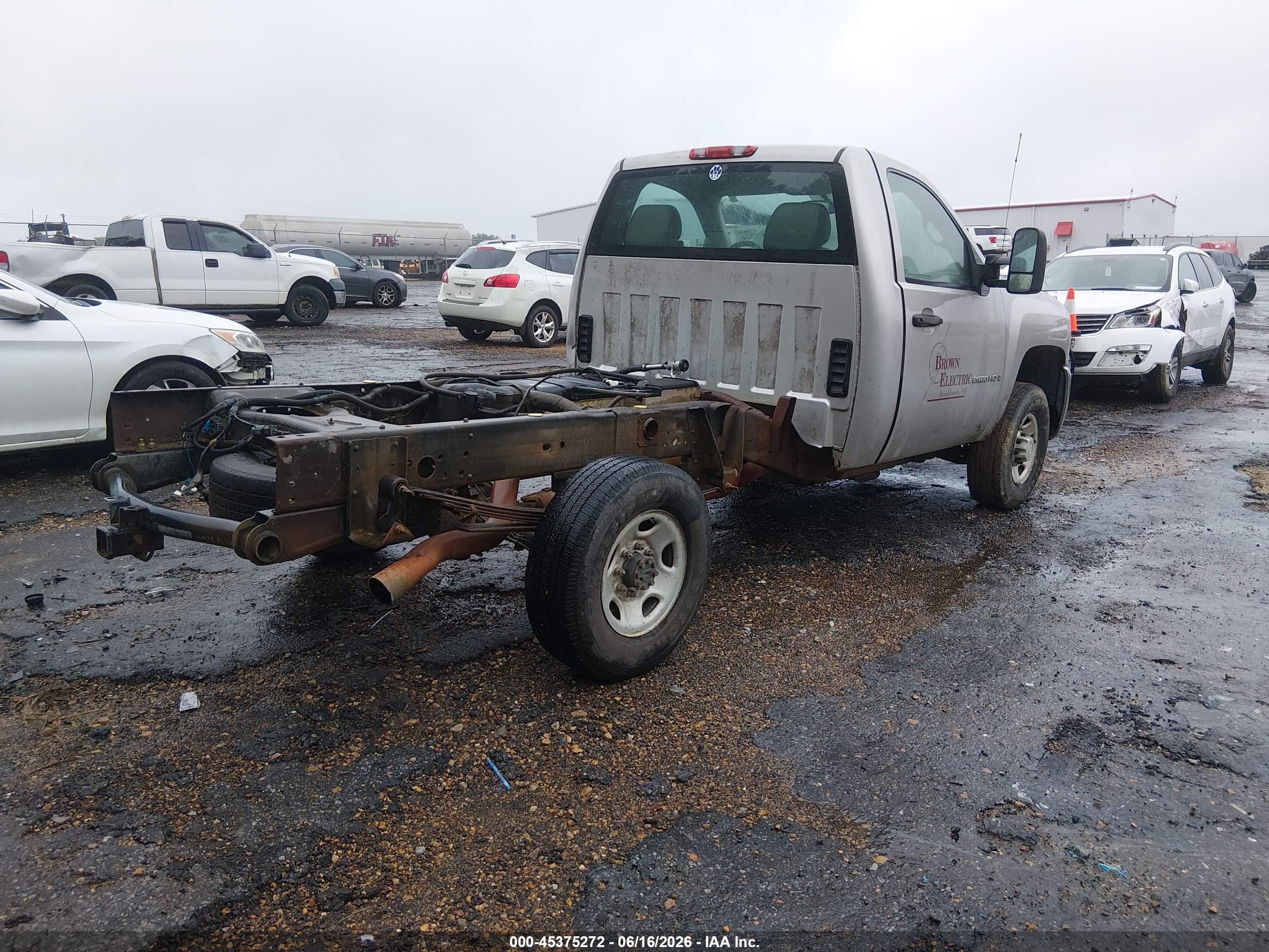 2009 Chevrolet Silverado 2500hd Work Truck Brown vin: 1GCHC44K09F155168