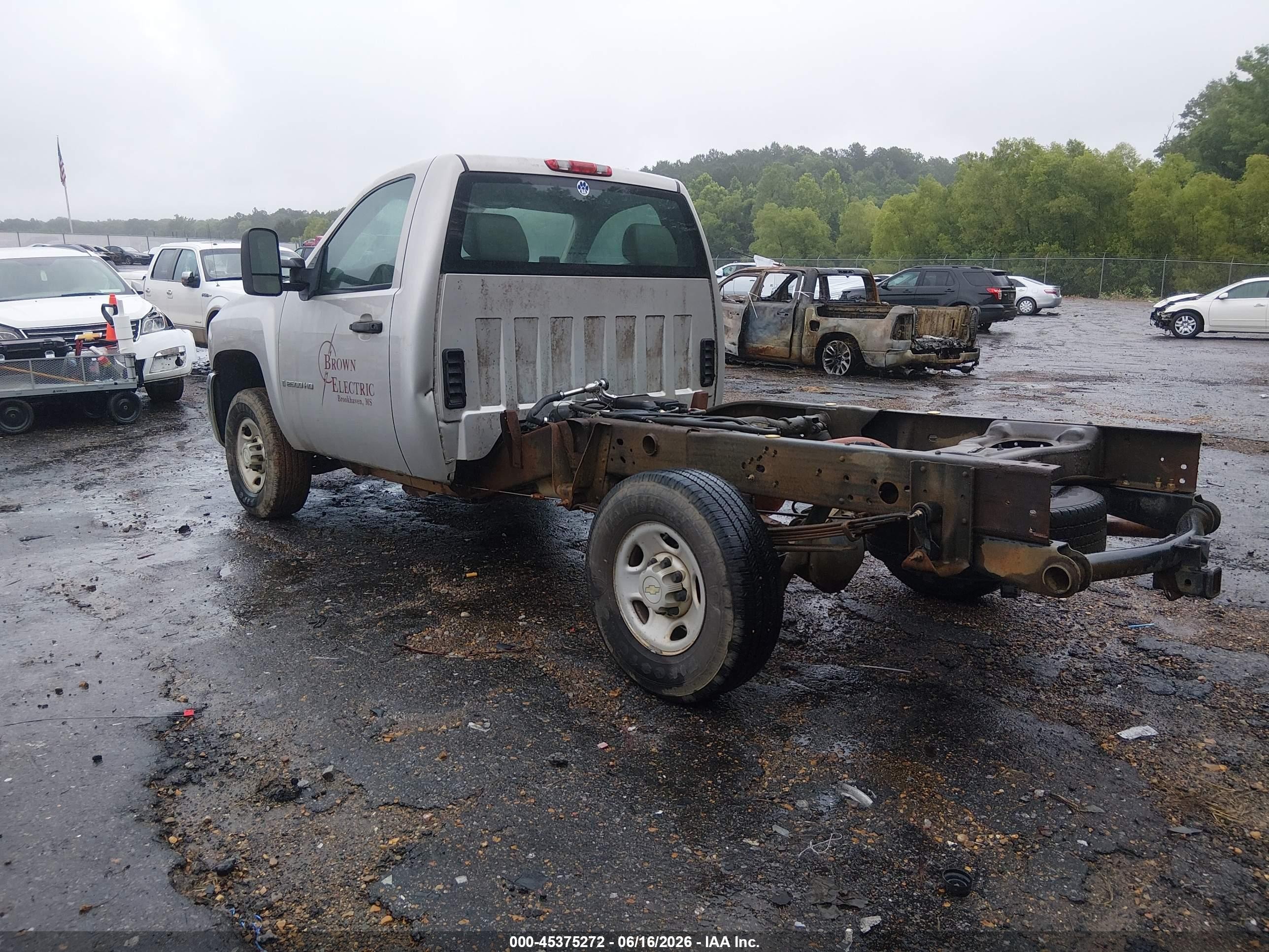 2009 Chevrolet Silverado 2500hd Work Truck Brown vin: 1GCHC44K09F155168
