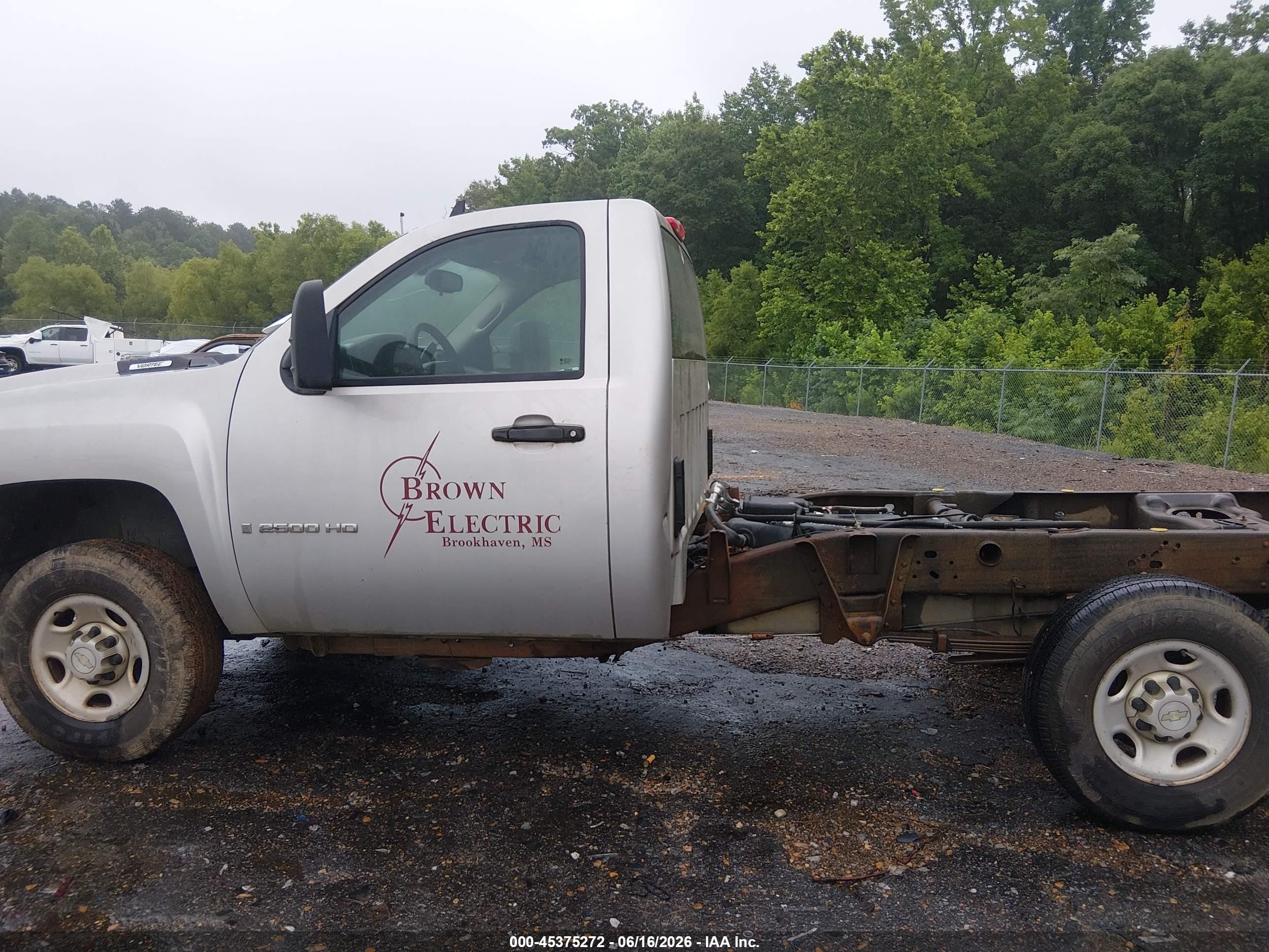2009 Chevrolet Silverado 2500hd Work Truck Brown vin: 1GCHC44K09F155168