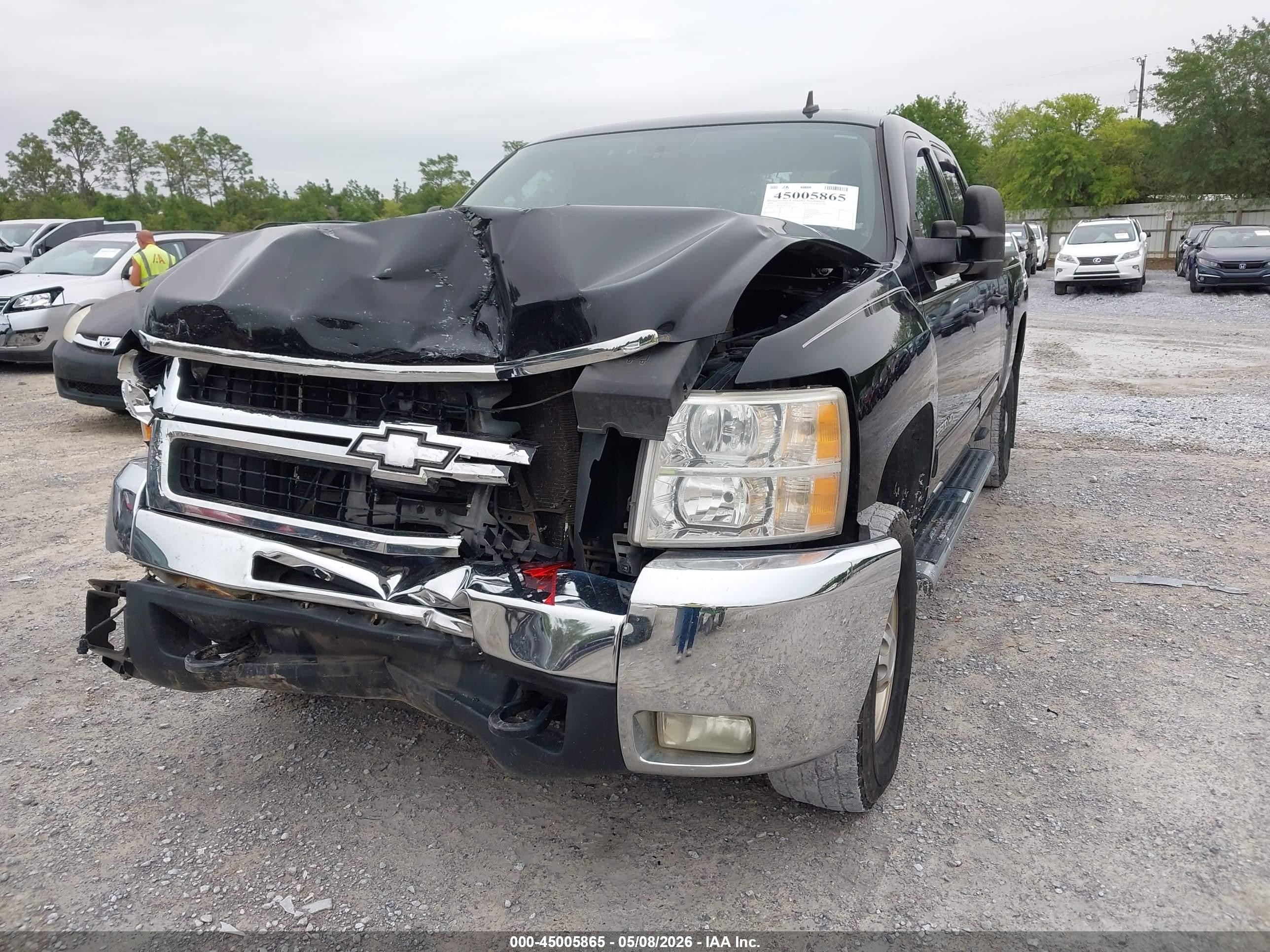 2009 Chevrolet Silverado 2500hd Lt Черный vin: 1GCHC53K19F111154