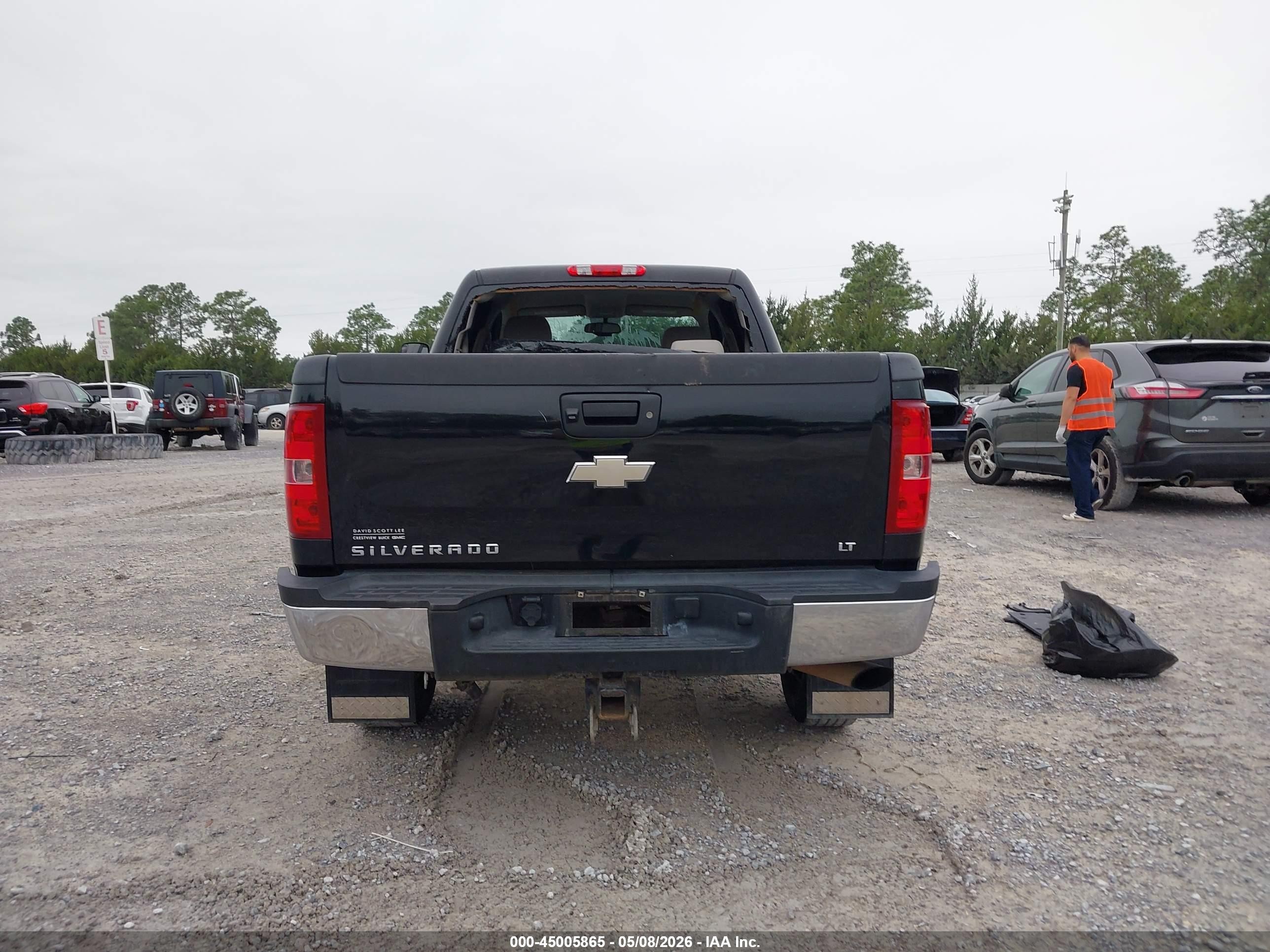 2009 Chevrolet Silverado 2500hd Lt Черный vin: 1GCHC53K19F111154