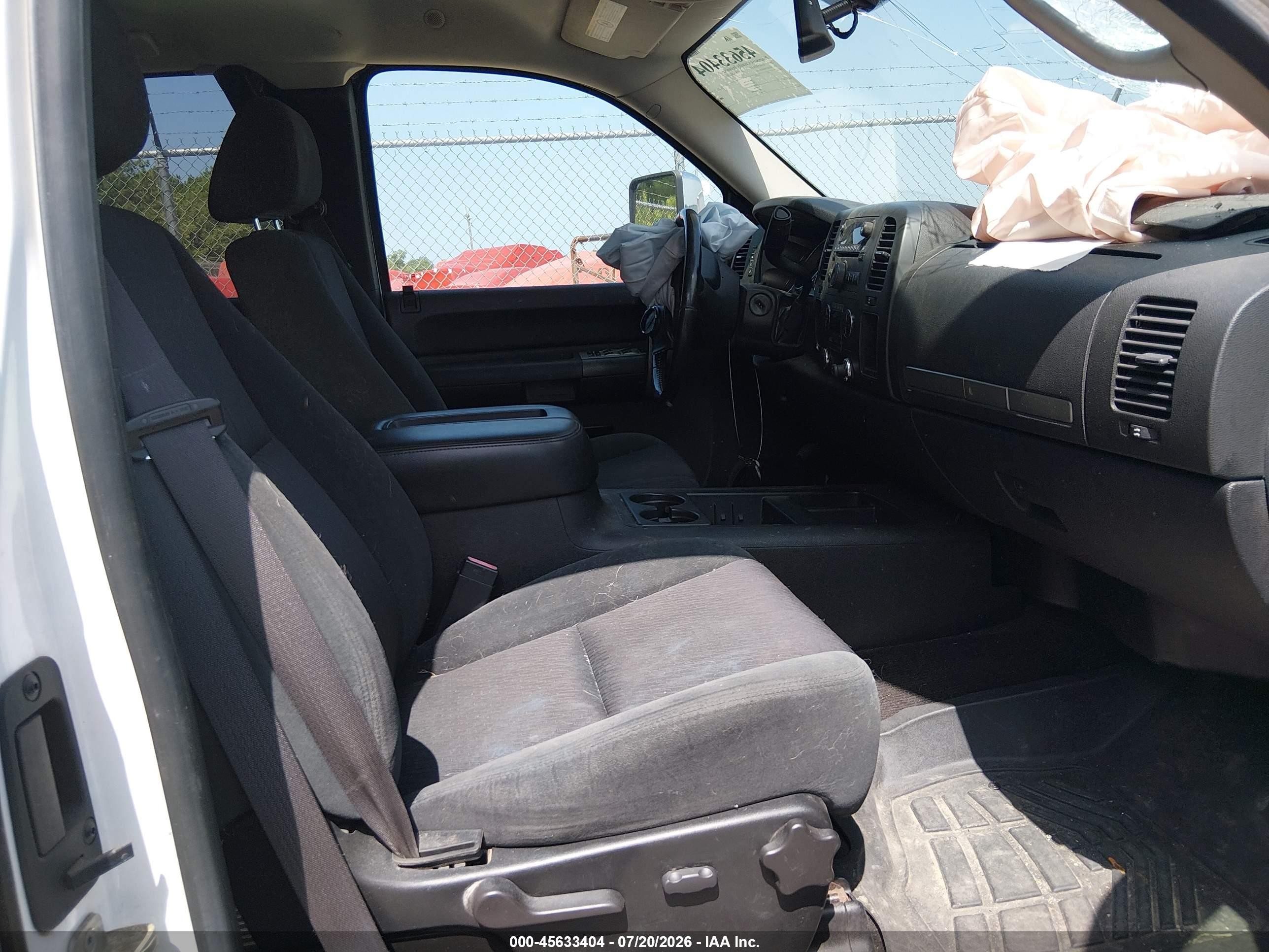 2009 Chevrolet Silverado 2500hd Lt Белый vin: 1GCHC59689E136844