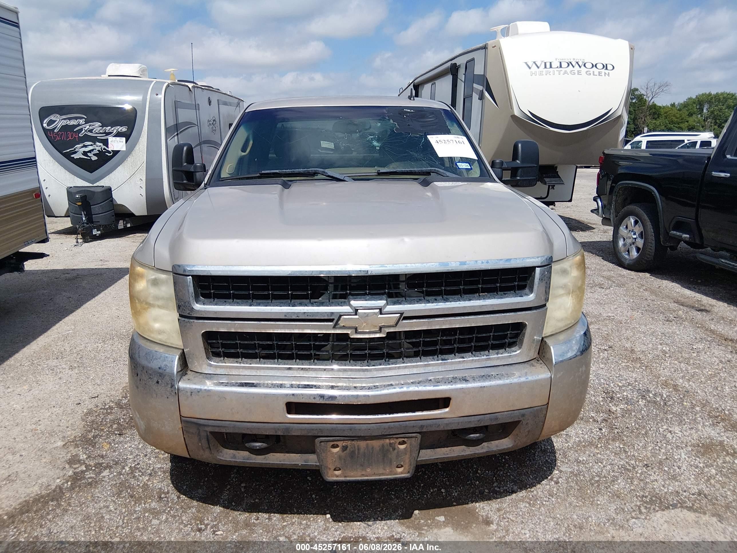 2009 Chevrolet Silverado 2500hd Lt Gray vin: 1GCHC59K39E121150
