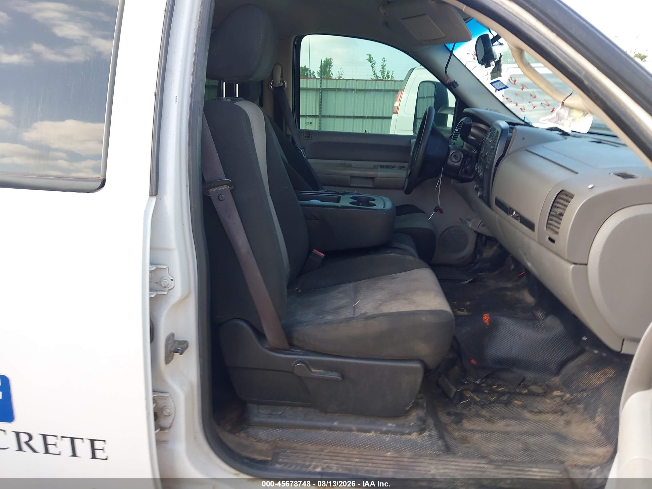 2009 Chevrolet Silverado 3500hd Work Truck White vin: 1GCHC73689F186240