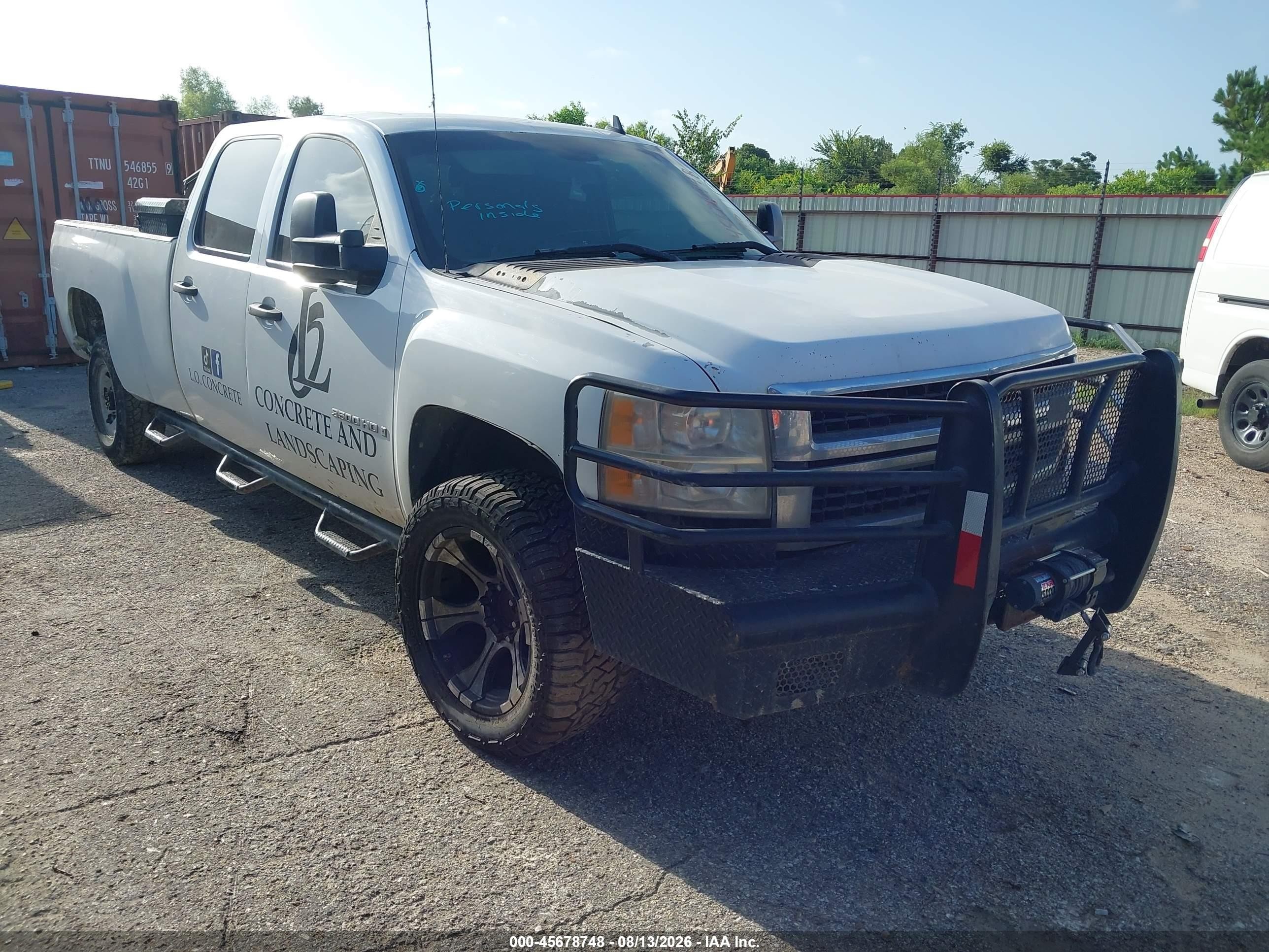 2009 Chevrolet Silverado 3500hd Work Truck White vin: 1GCHC73689F186240