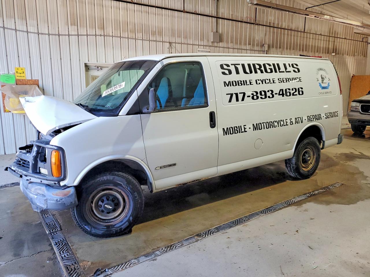 1997 Chevrolet Express G3500 Белый vin: 1GCHG35R5V1038137